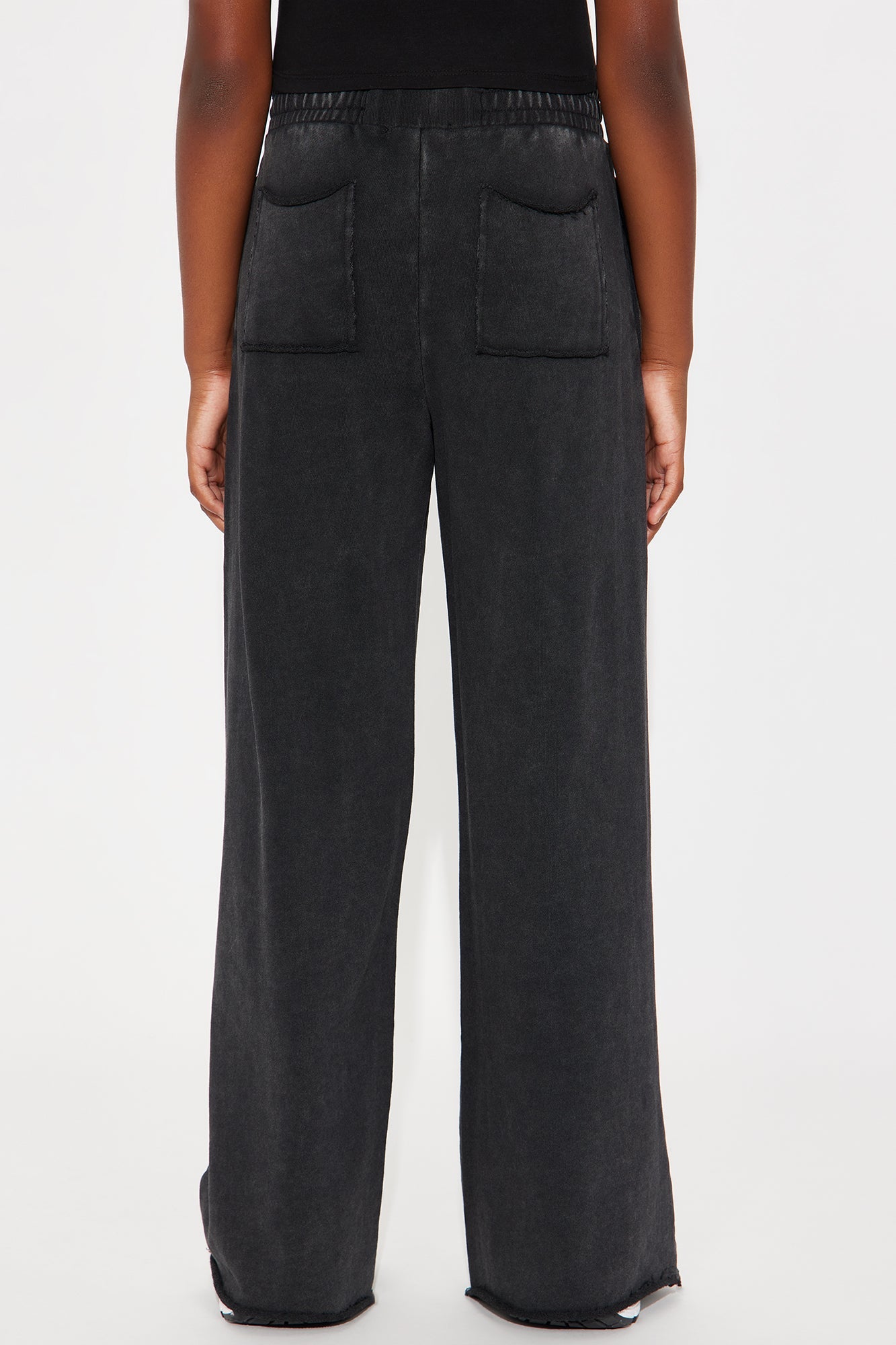 Mini Off Duty Washed Pant - Black