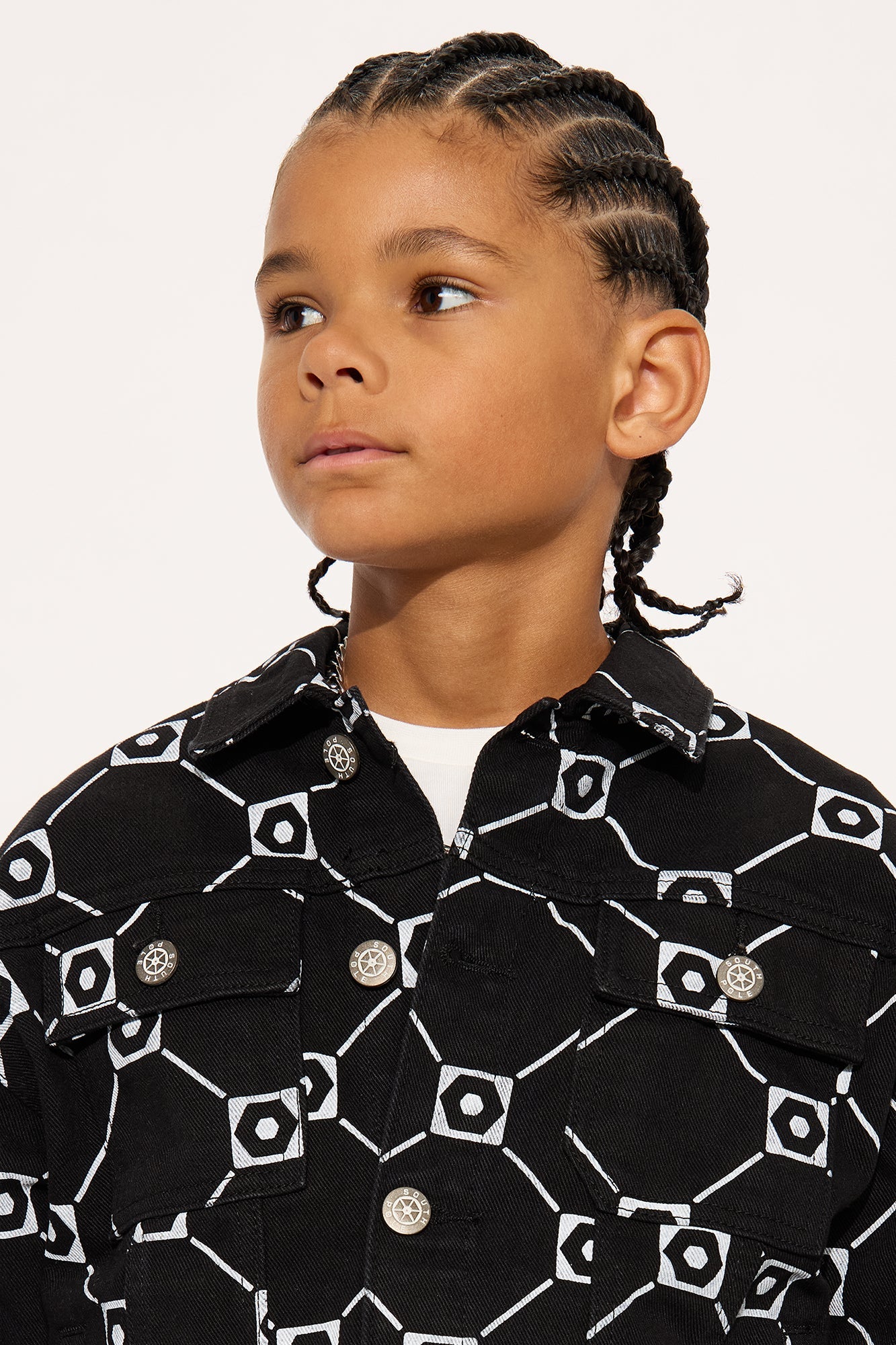 Mini Southpole Monogram Anorak Jacket - Black