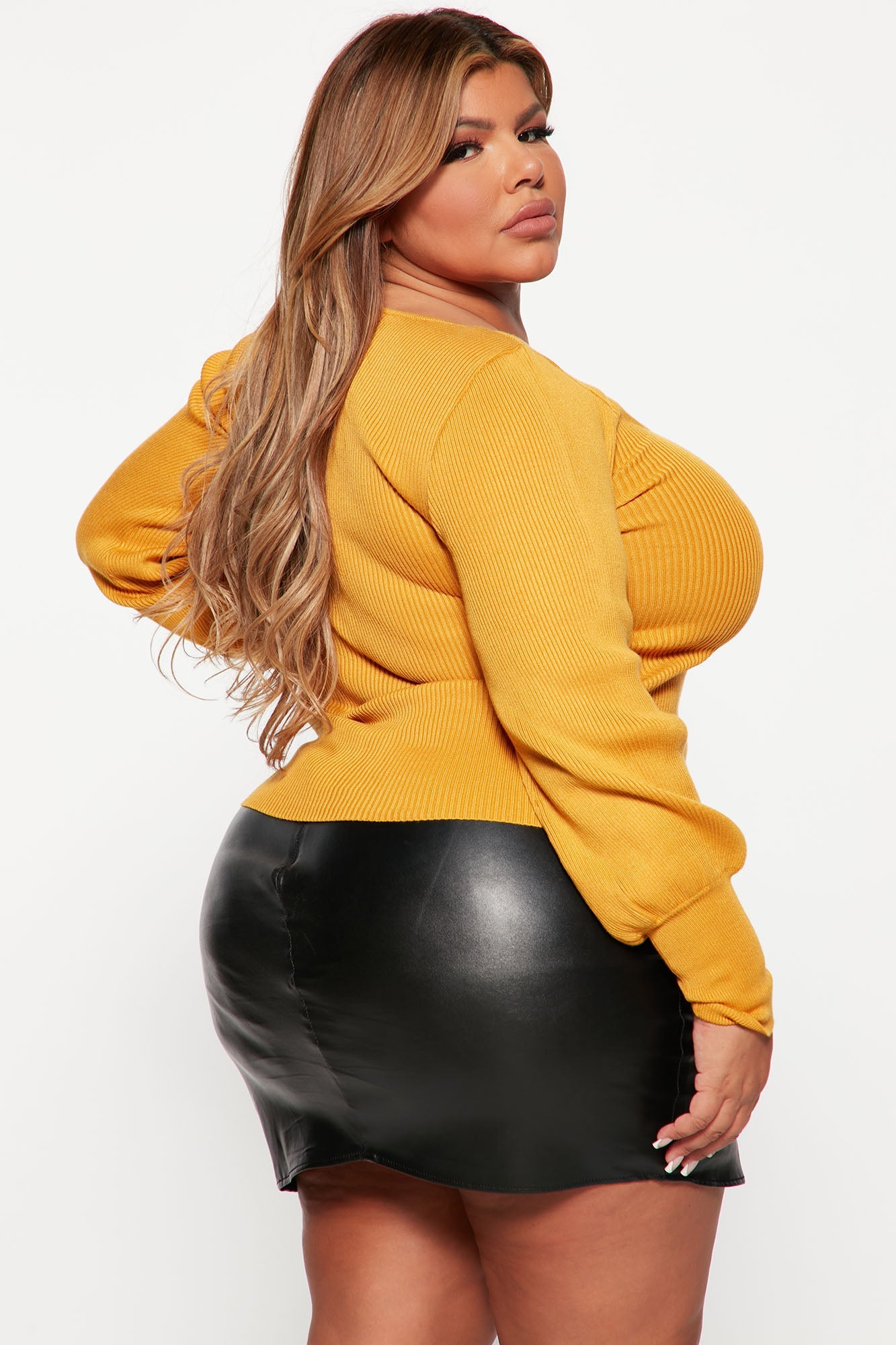 Higher Love Sweater - Mustard