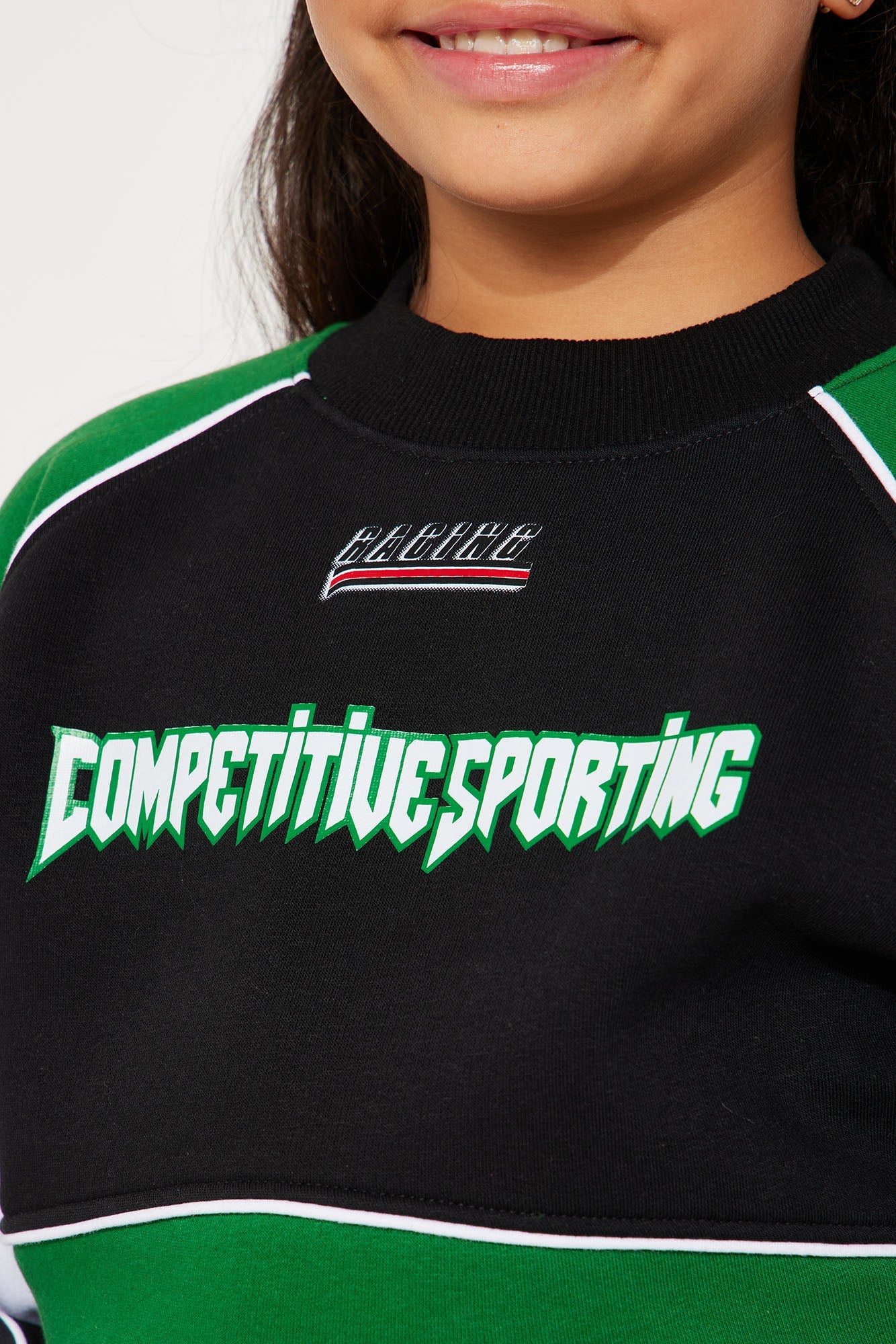 Mini Competitive Edge Wide Leg Set - Green/combo