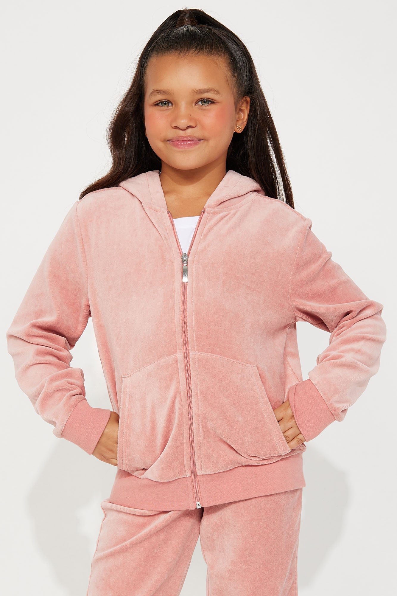 Mini Original Trendsetter II Velour Set - Mauve