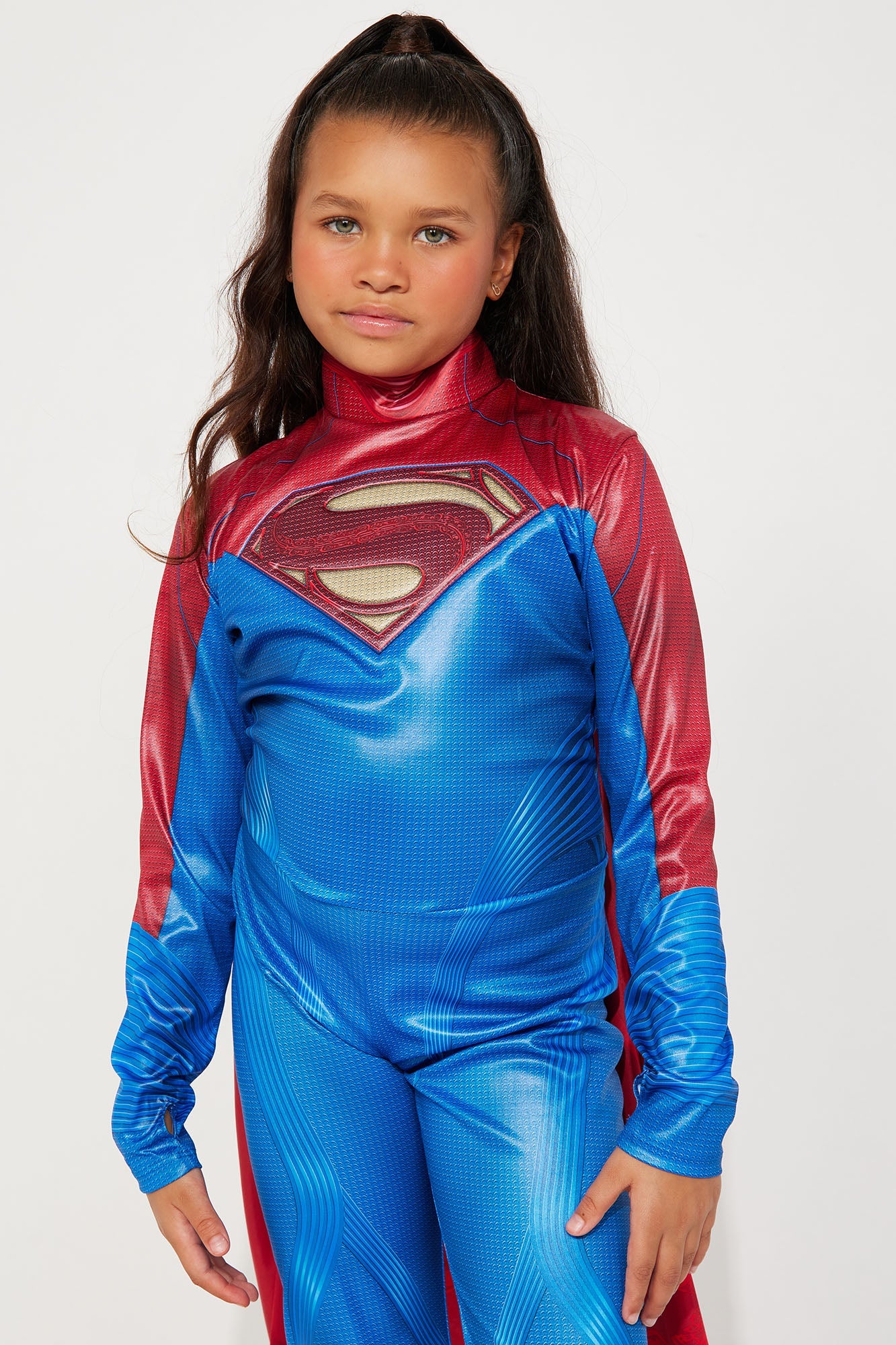 Mini Super Girl Costume - Multi Color