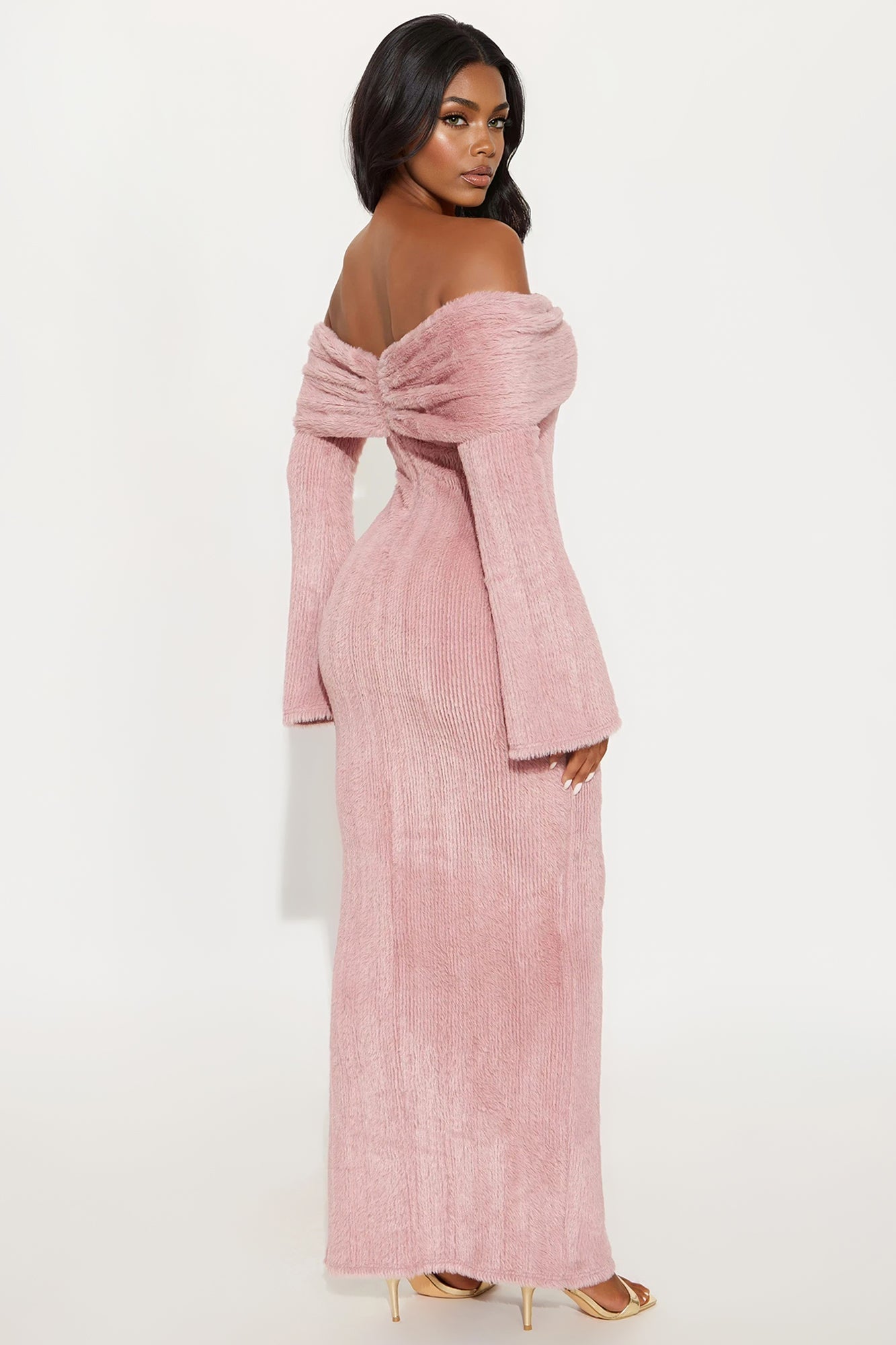 Somma Sweater Maxi Dress - Mauve