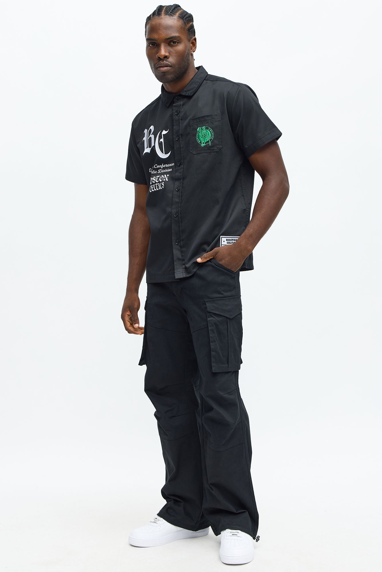 Baggy Summer Games Cargo Pants - Black