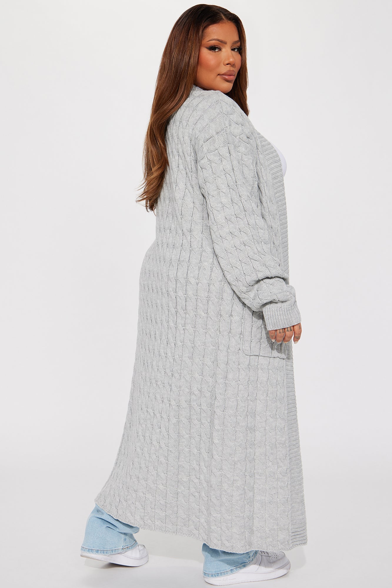 Every Day Strut Cardigan Sweater - Grey