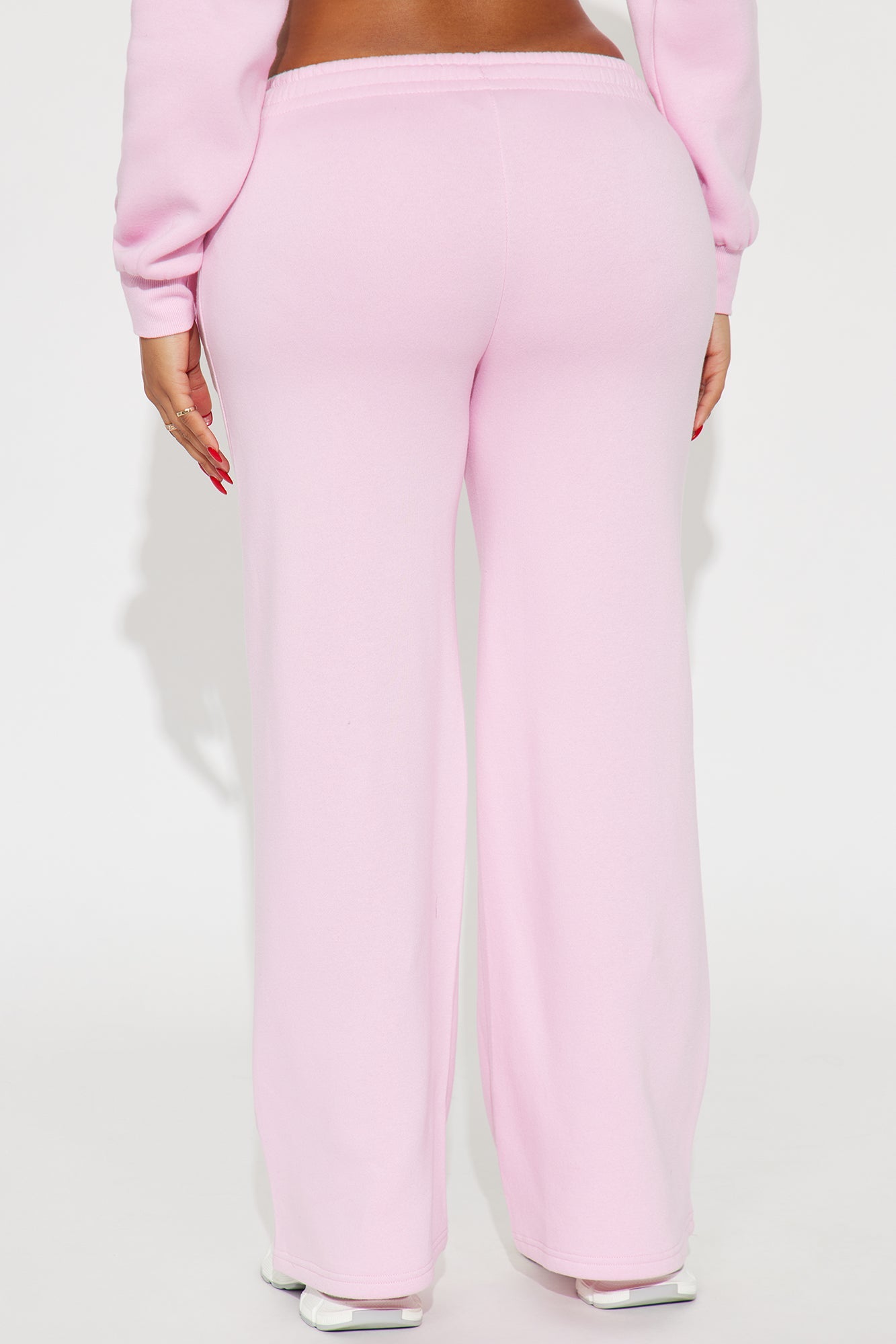 I Feel Fantastic Barbie Fleece Pants - Light Pink
