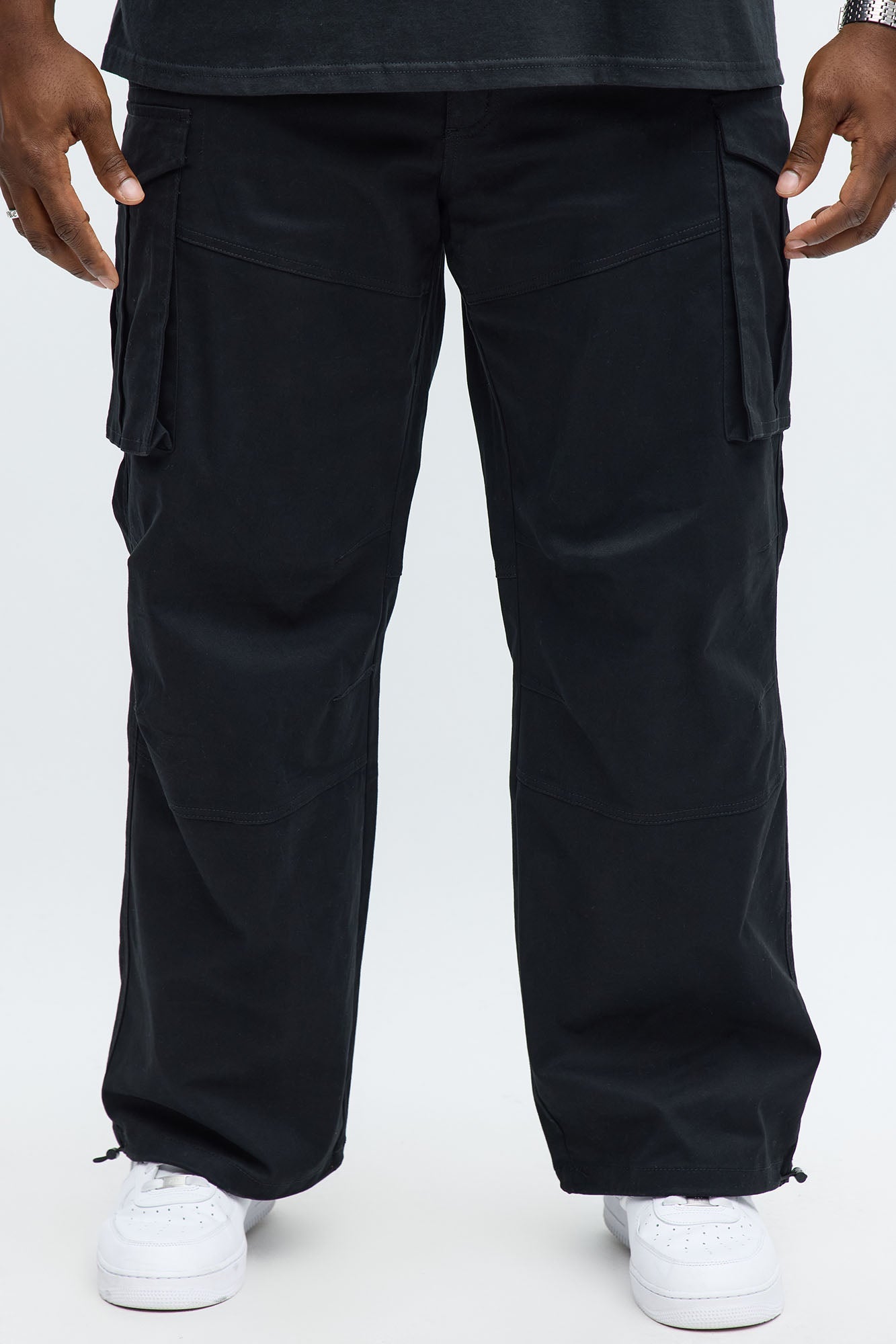 Baggy Summer Games Cargo Pants - Black