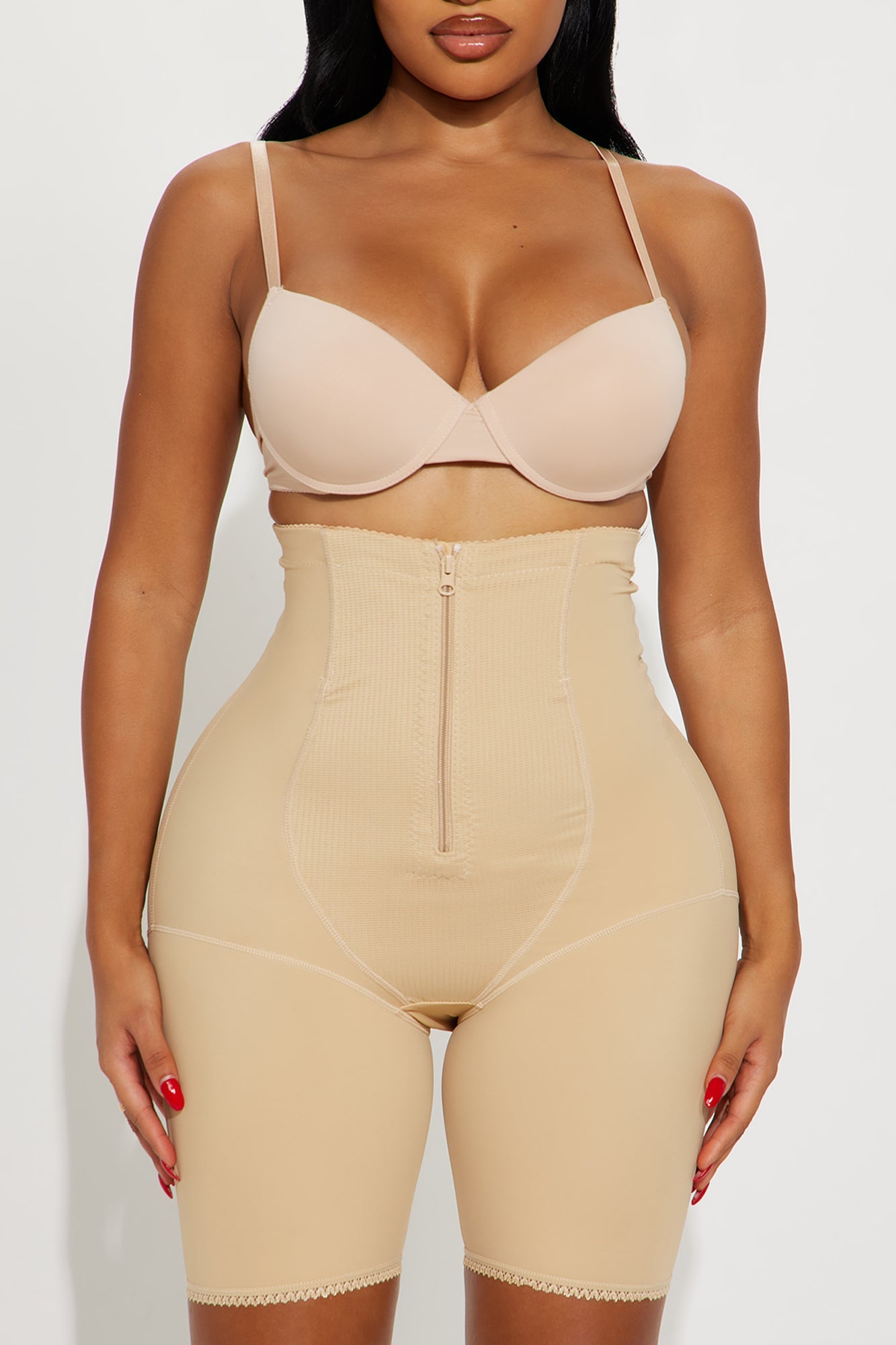 Feeling My Curves Hi Compression Bodyshaper - Nude