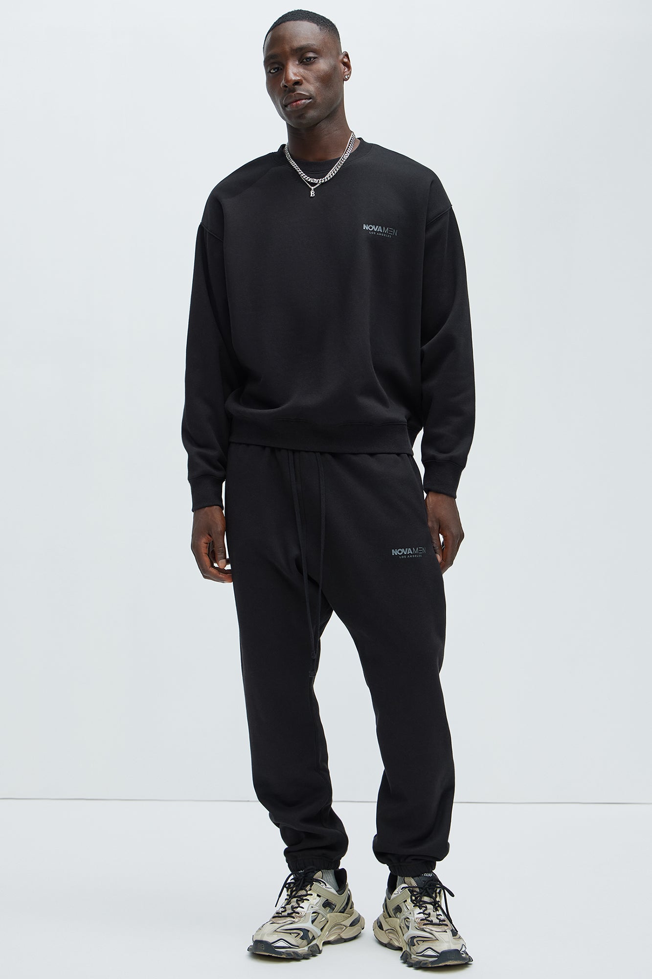Tyson Novamen Heavyweight Sweat Jogger - Black