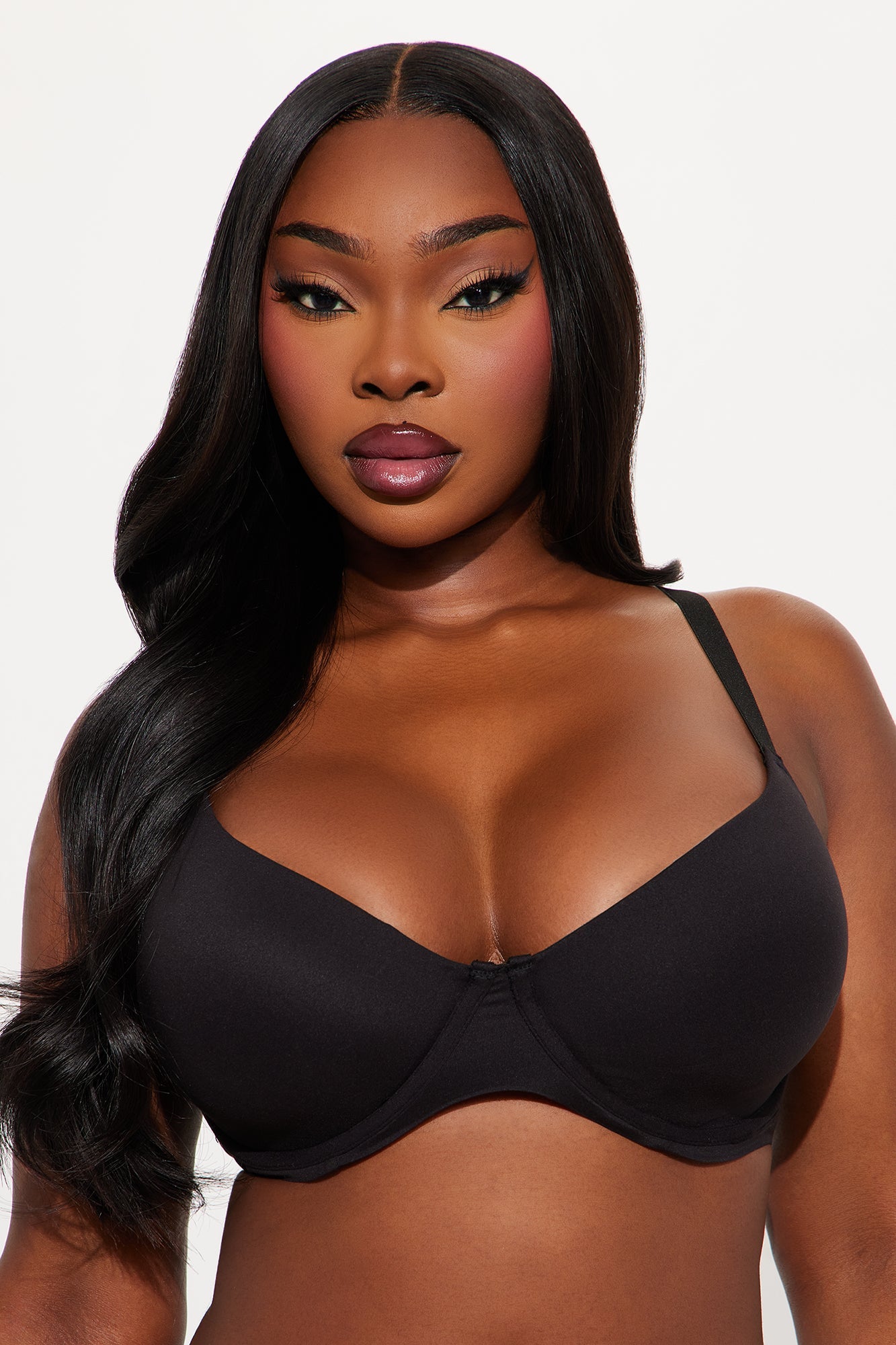 Feel Good Lightly Lined Full Coverage Bra - Black