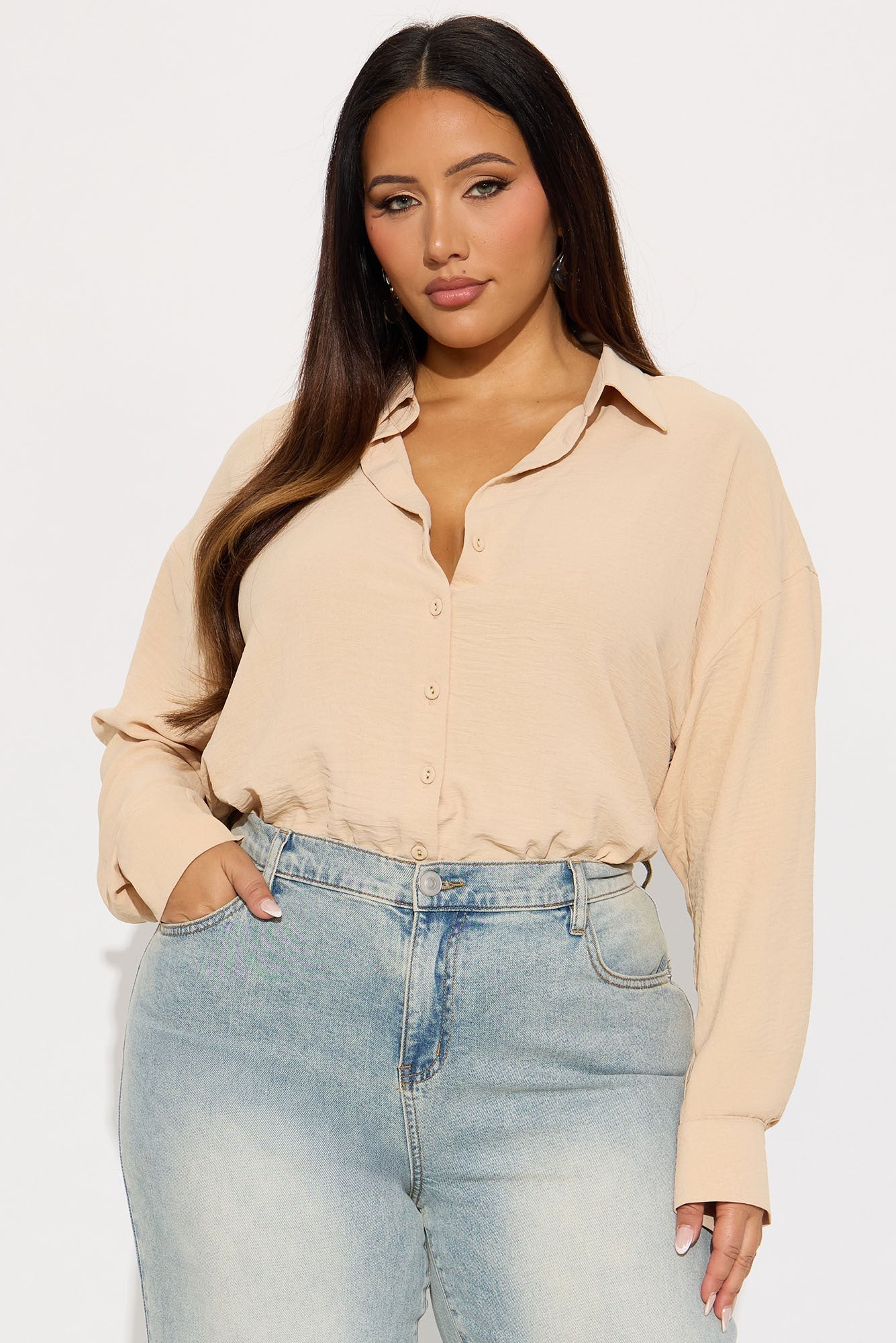 Marilyn Airflow Bodysuit - Cream
