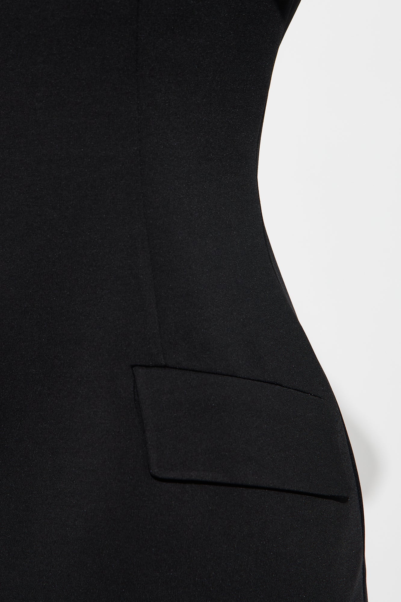 Above Average Ponte Mini Dress - Black