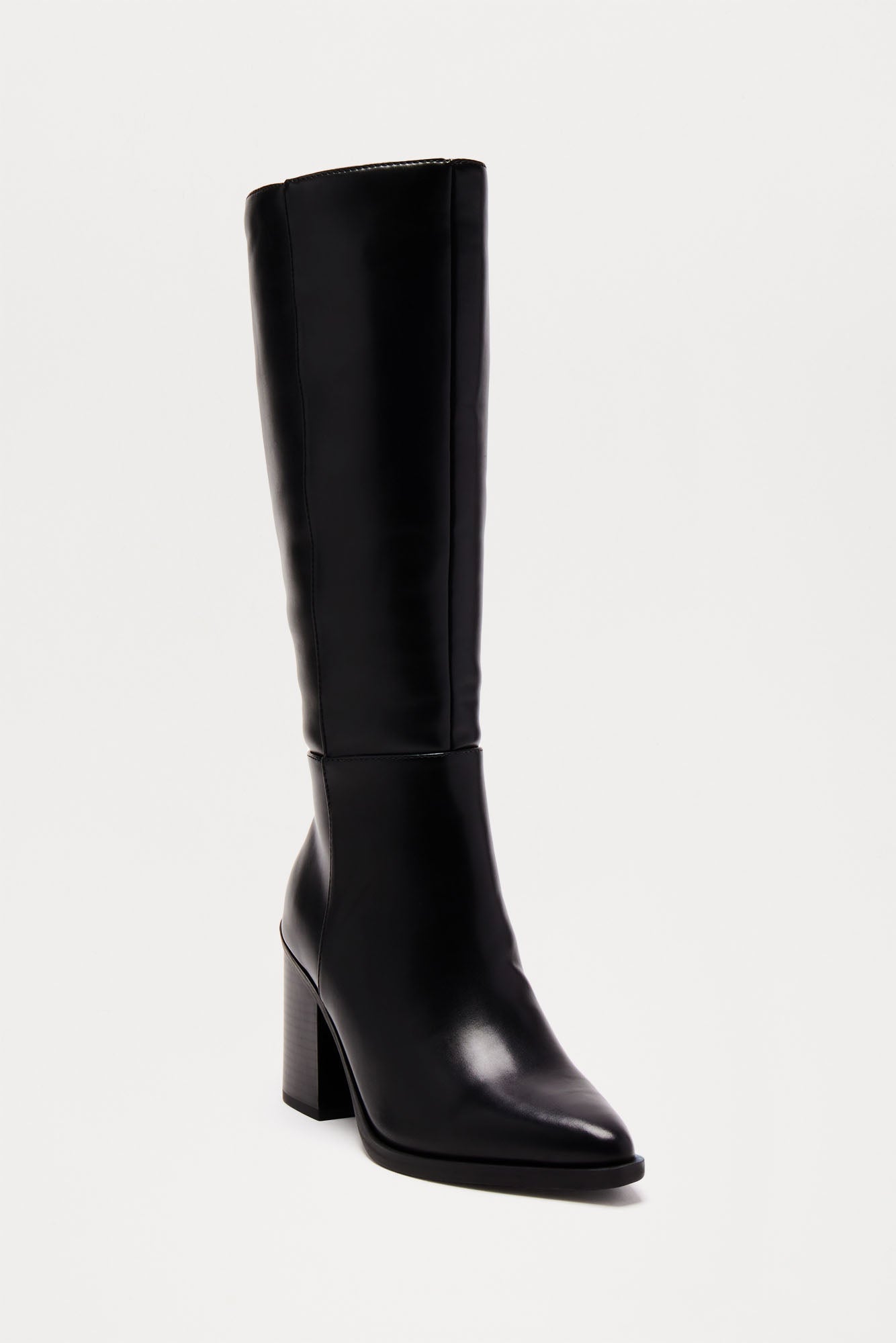 Preston Knee High Boots - Black