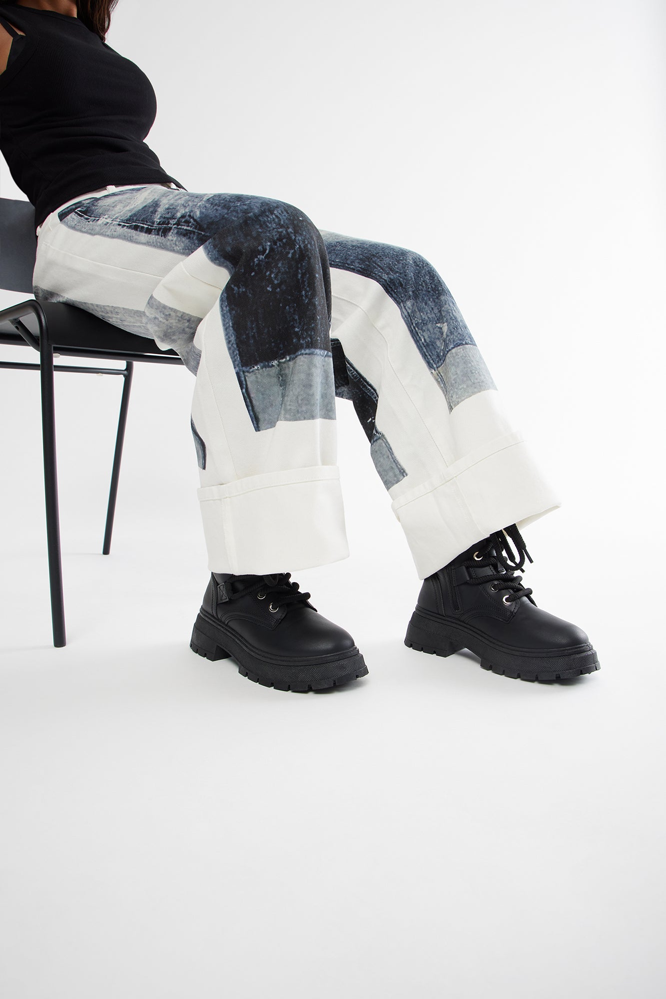 Canon Combat Boots - Black