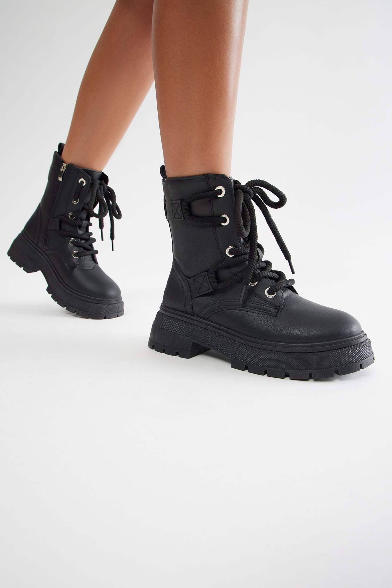 Canon Combat Boots - Black