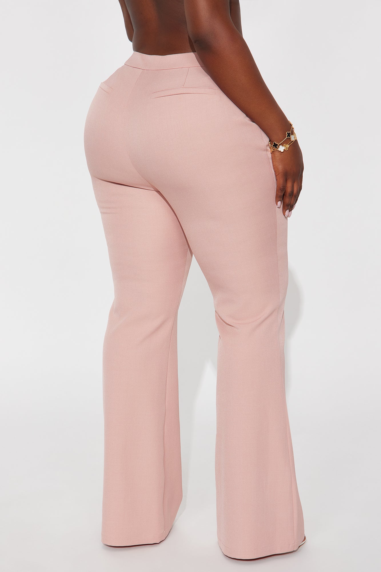 Octavia Flare Trouser Pant 33″ - Pink
