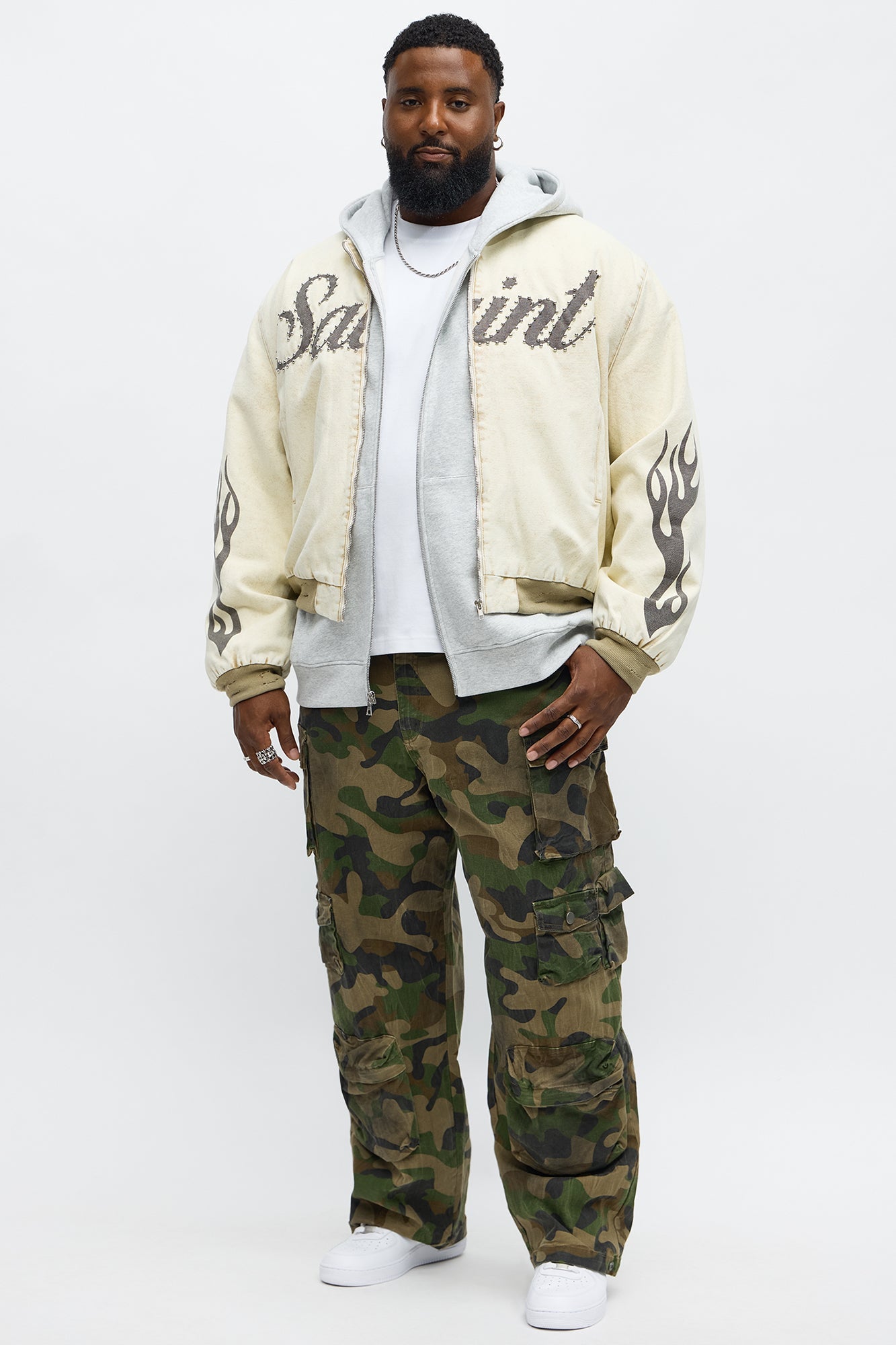 Baggy Bust That Mission Cargo Pant - Camouflage