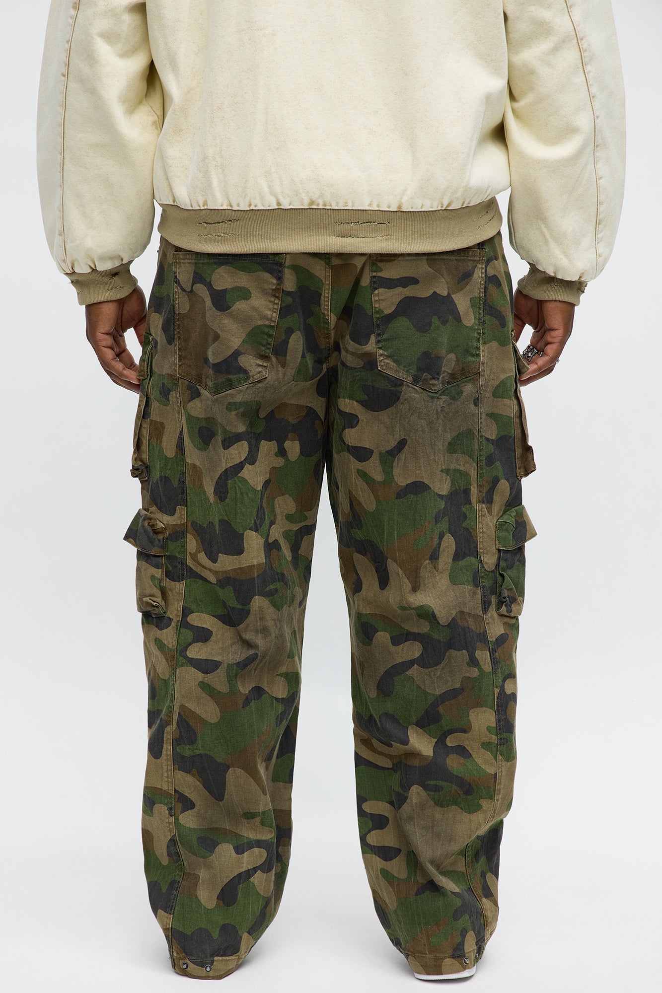 Baggy Bust That Mission Cargo Pant - Camouflage