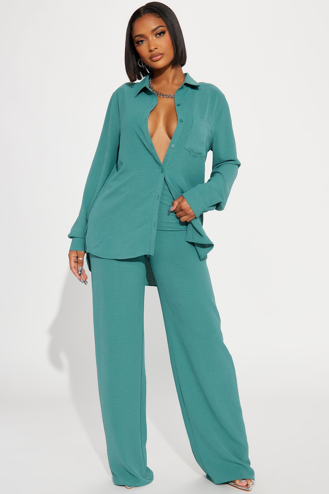 Makenzie Pant Set - Green