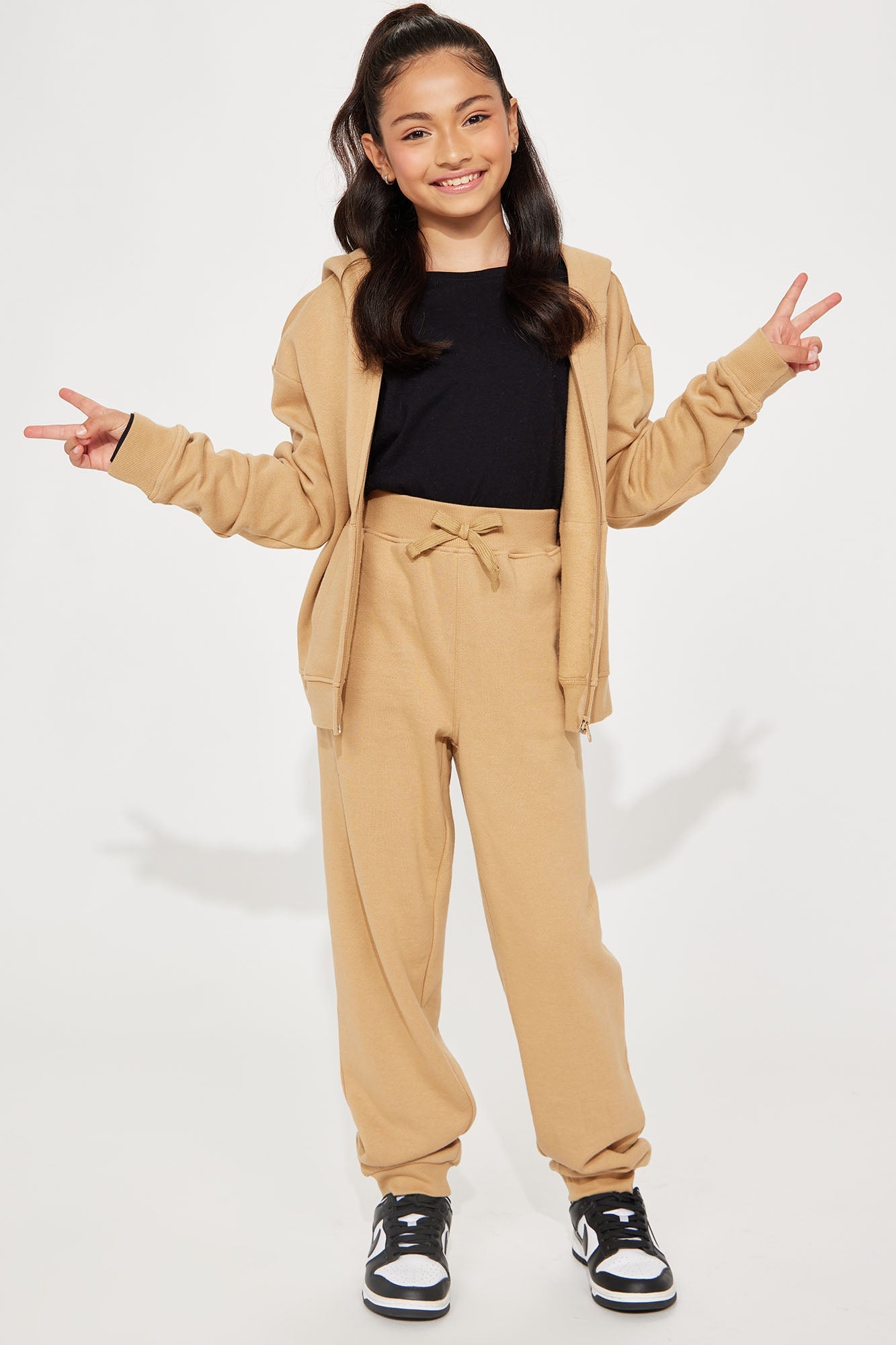 Mini Stole Your Toys Oversized Jogger - Nude
