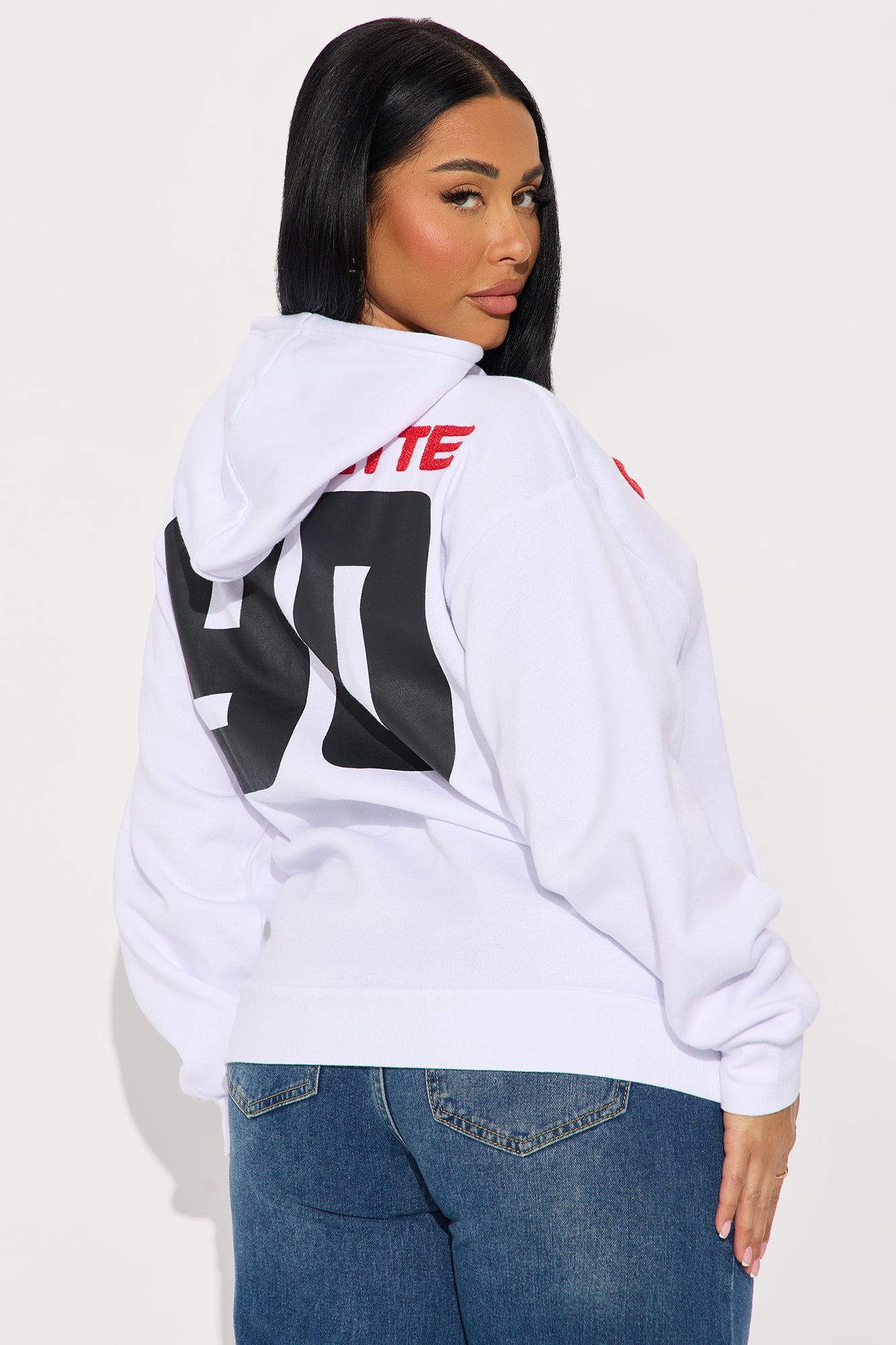 Redline Rebel Corvette Hoodie - White