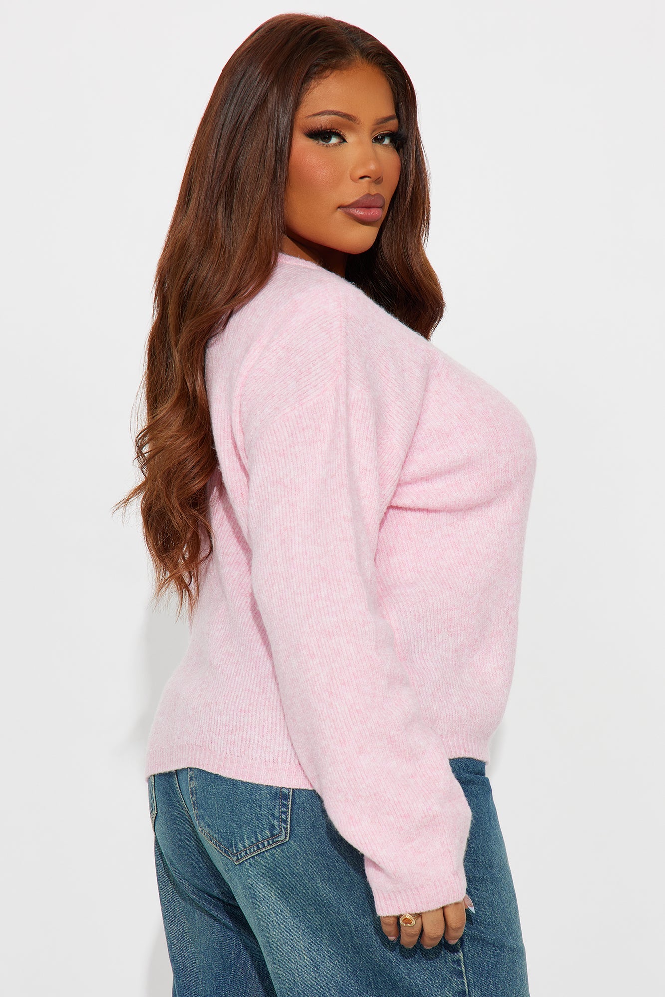 In Love With Fall Cardigan - Pink