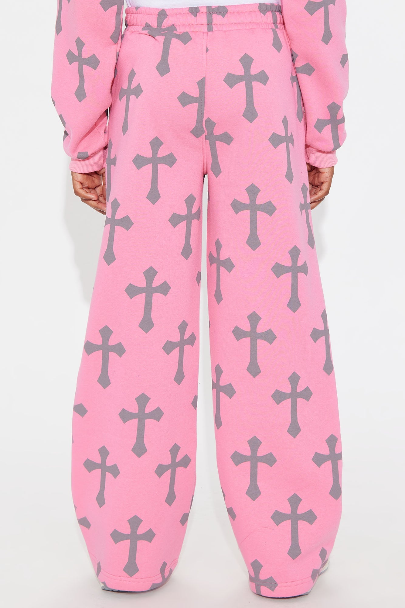 Mini Faith In Me Wide Leg Pants - Pink