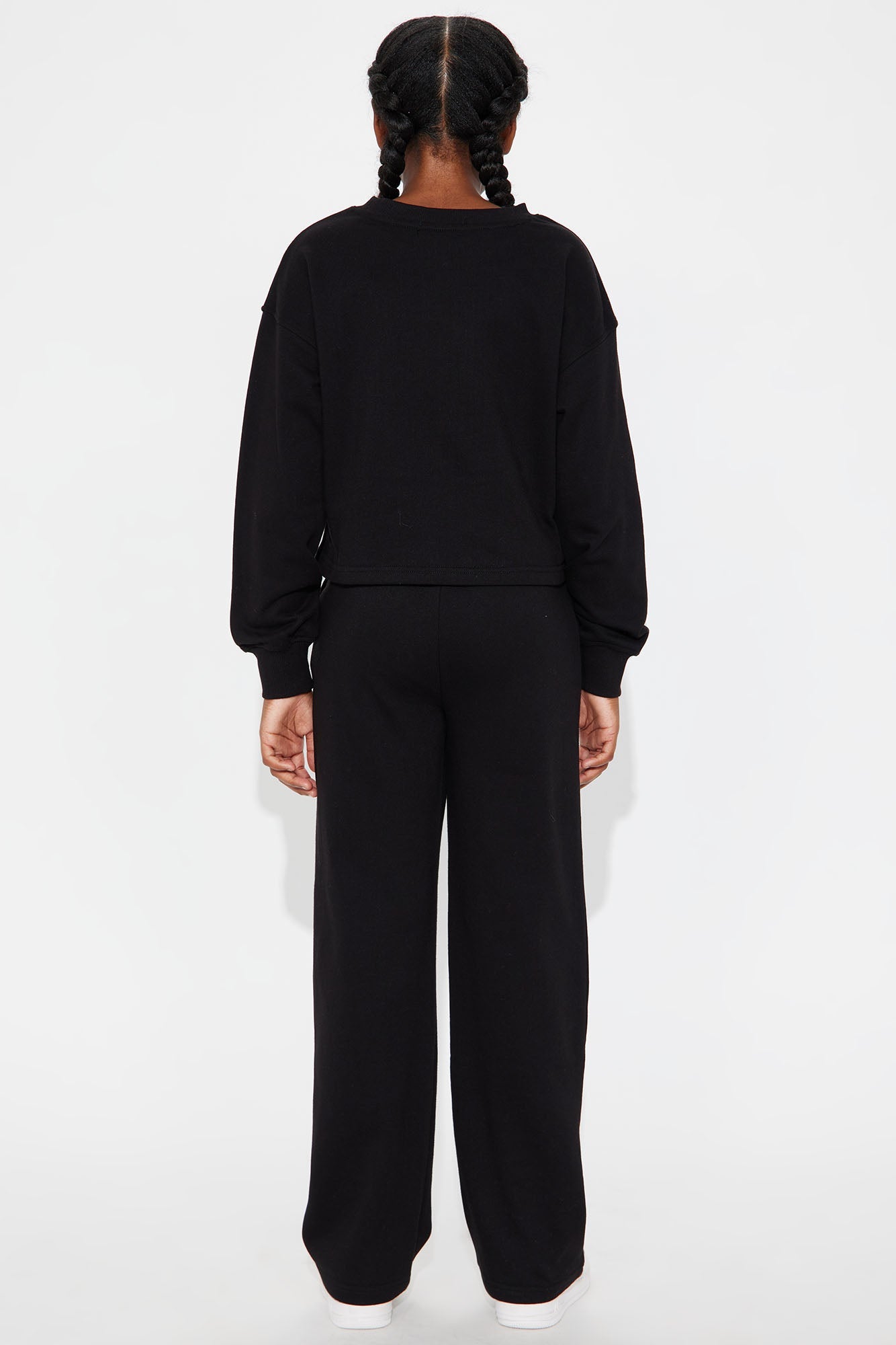 Mini First Class Only Pant Set - Black