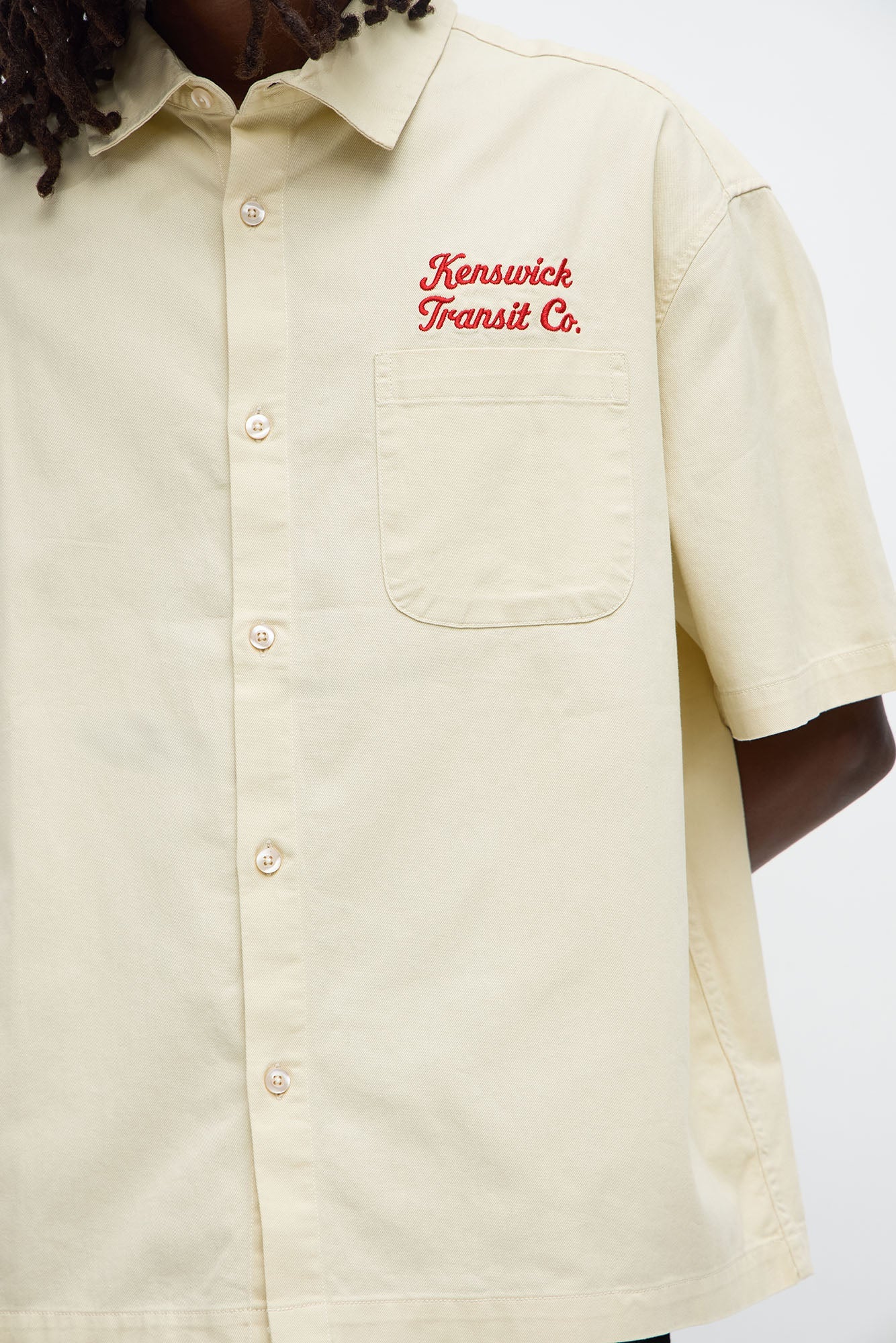 Kenswik Button Up Shirt - Tan