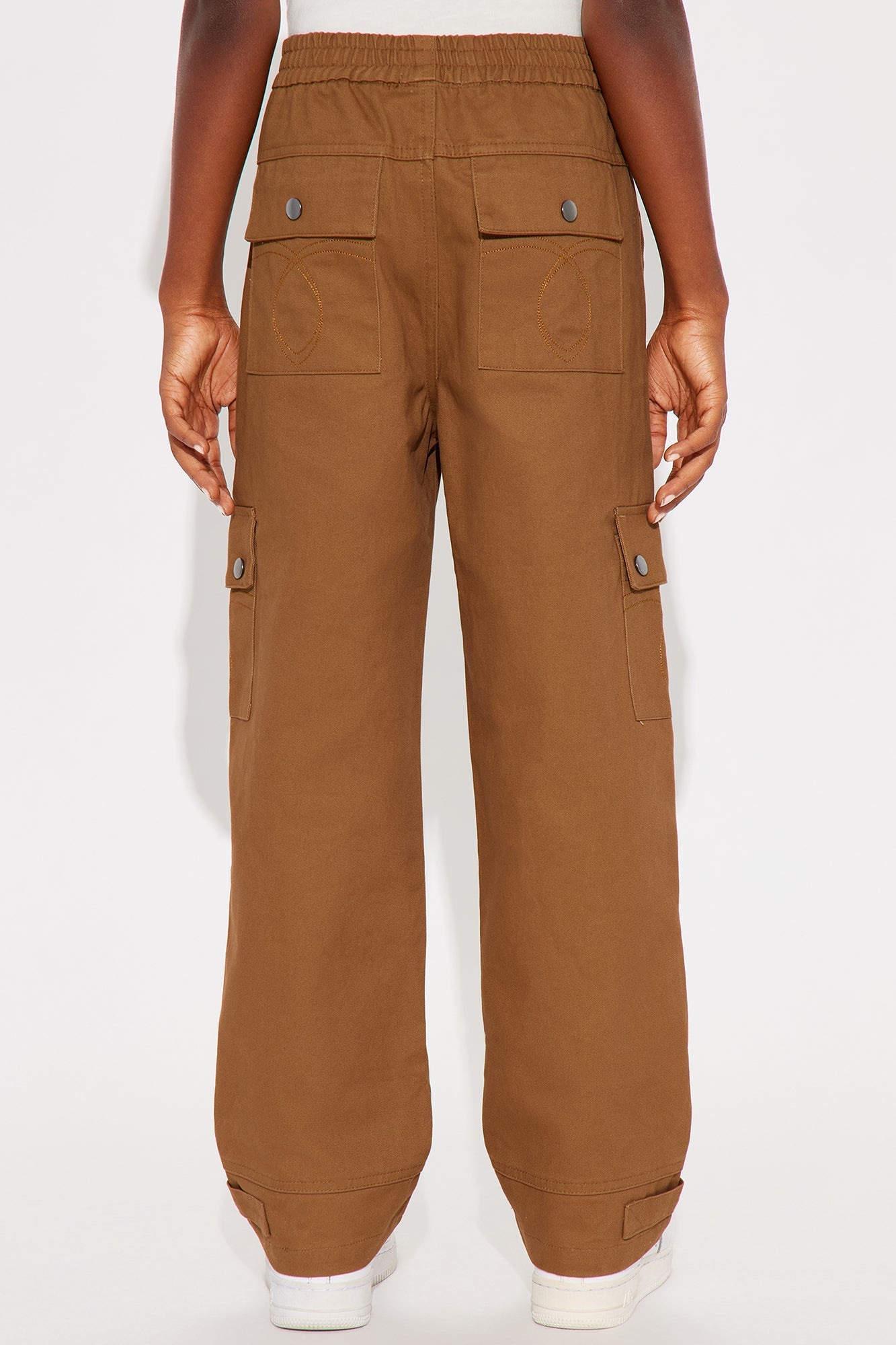 Mini Baggy Talk My Walk Cargo Pant - Brown