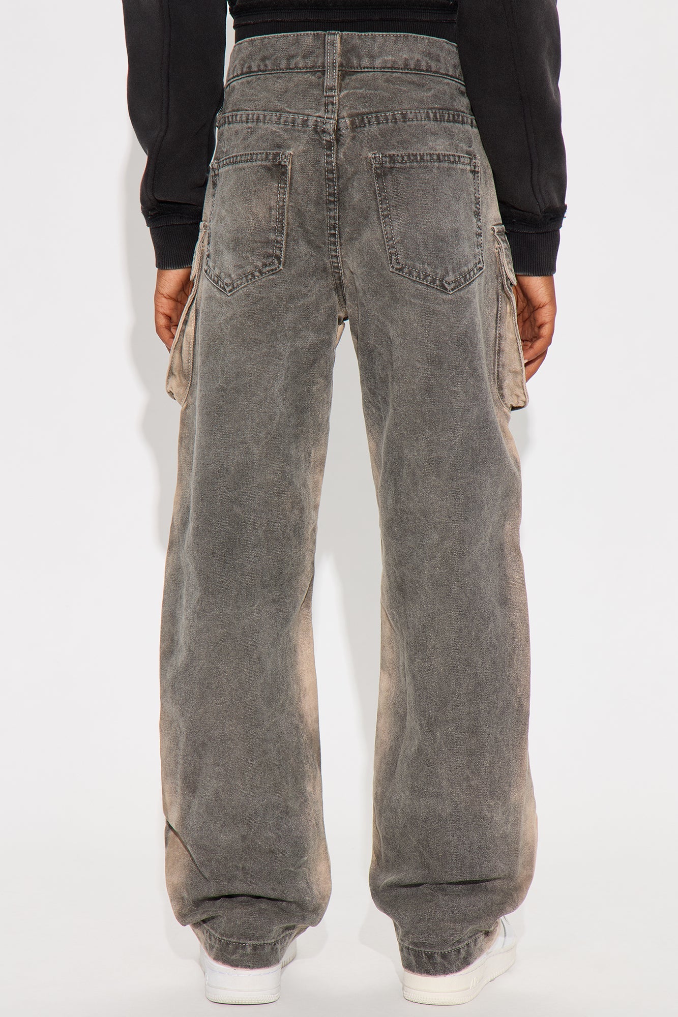 Mini Baggy Go Now Cargo Pant - Grey