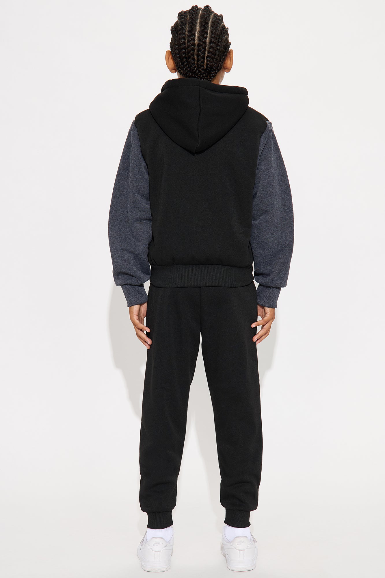 Mini Ridah Matching Pant Set - Black