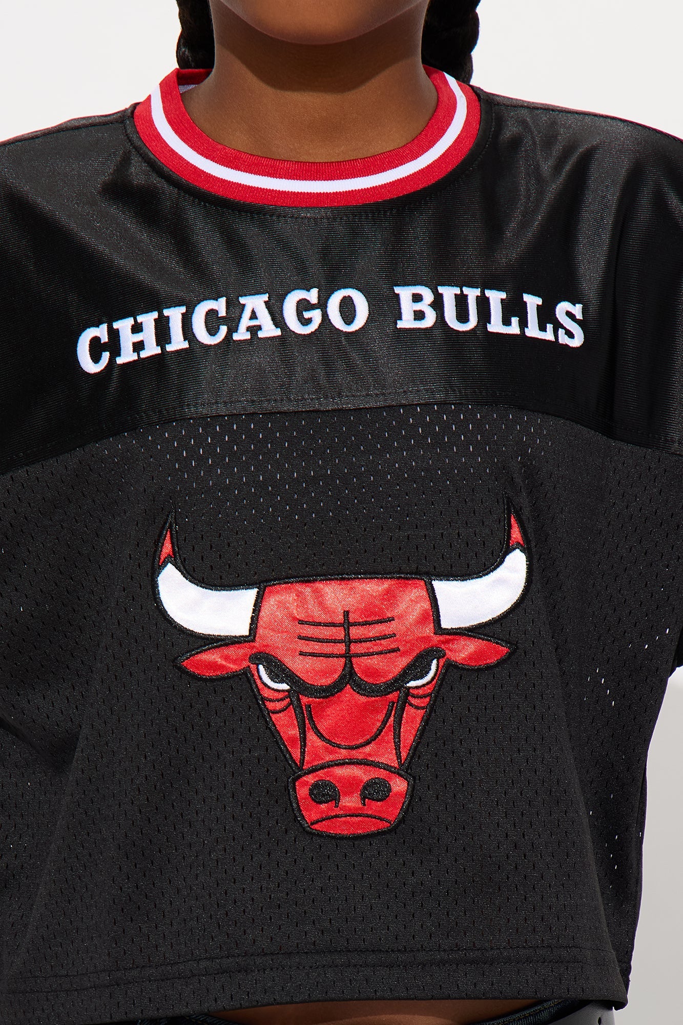 Mini Chicago Bulls Fashion Top - Black