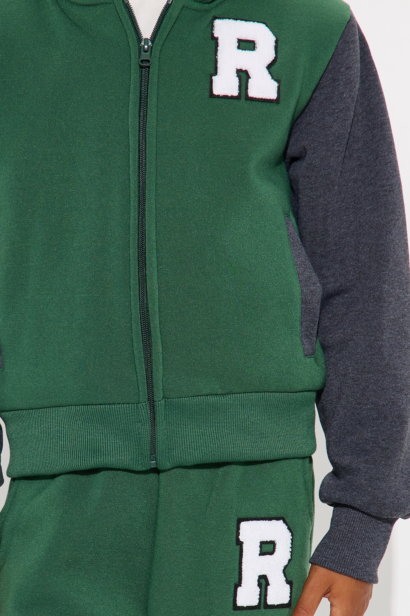 Mini Ridah Matching Pant Set - Hunter Green