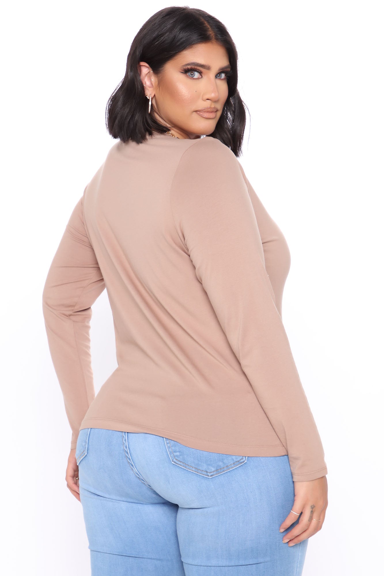 Your Everyday Long Sleeve Tee - Taupe