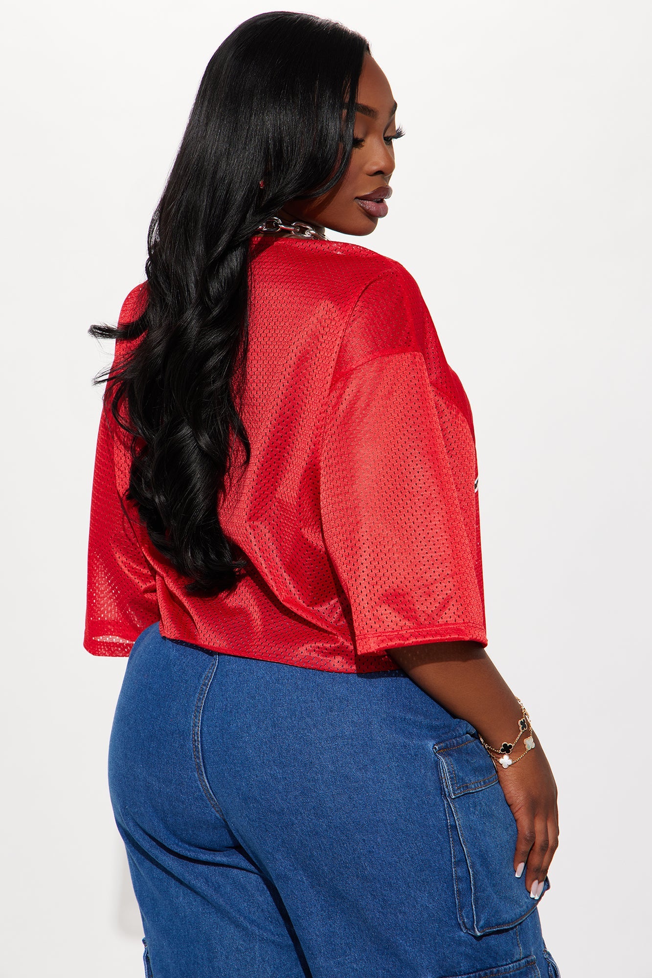 Chi Town Jersey Tee - Red/Black
