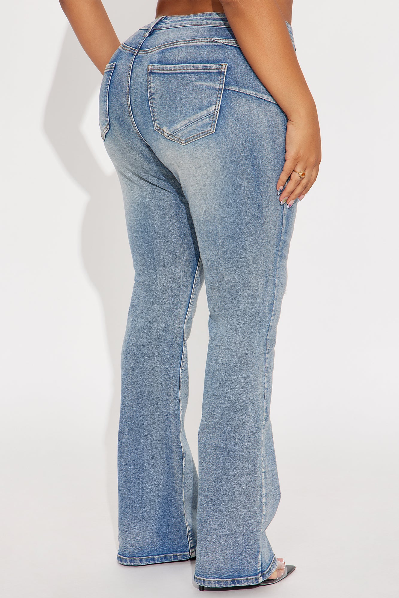 Gemma Low Rise Sculpting Stretch Bootcut Jeans - Vintage Wash