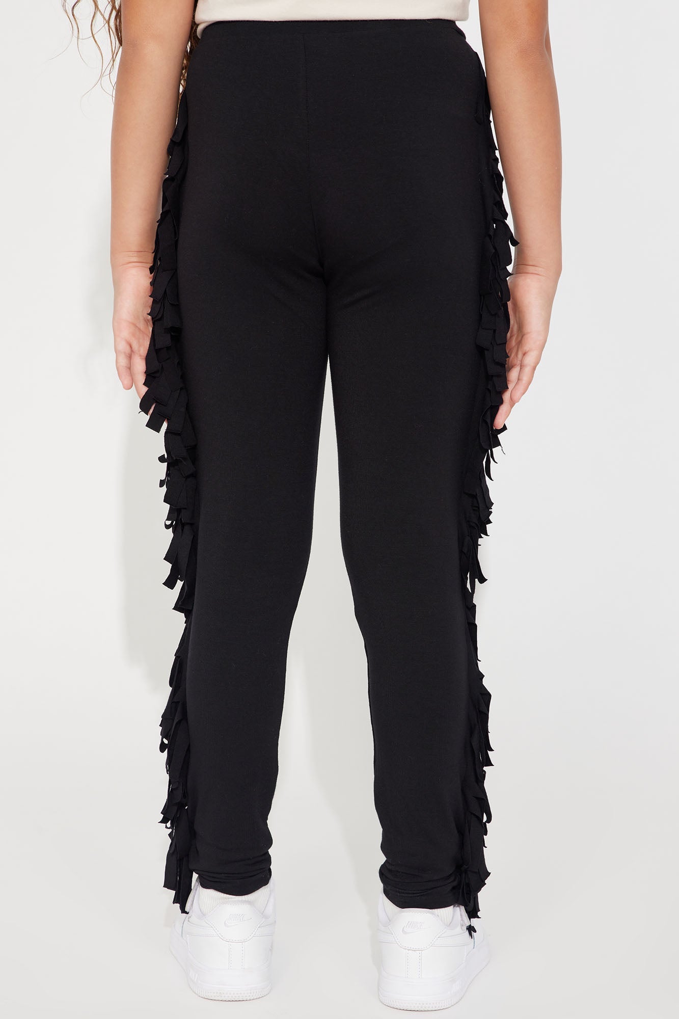 Mini Shake It Like a Fringe Shaker Legging - Black
