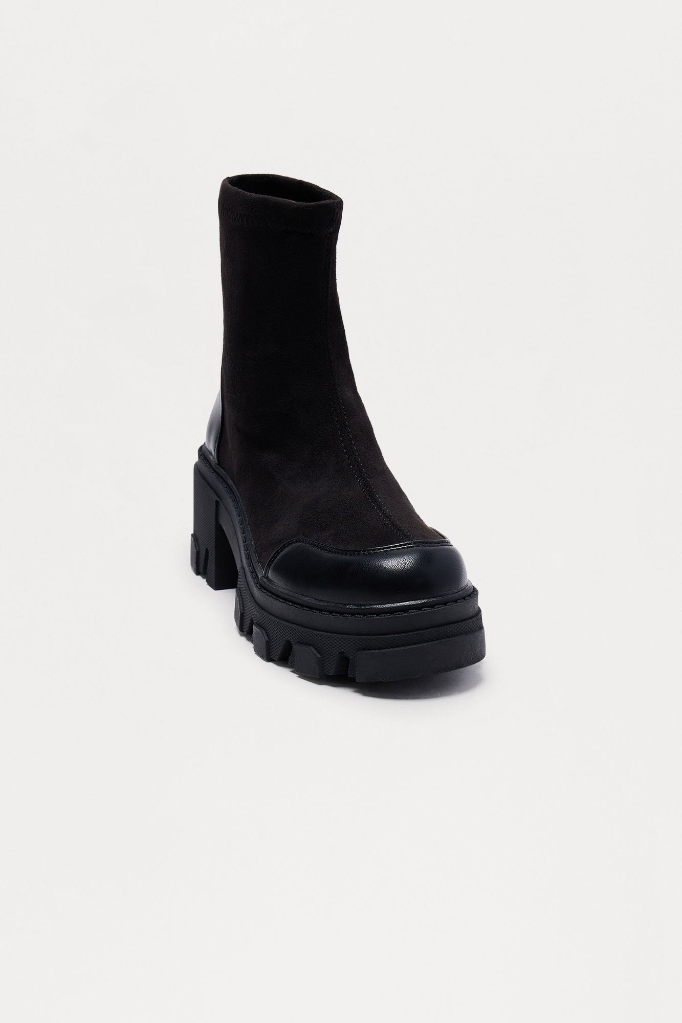 Franklin Platform Booties - Black