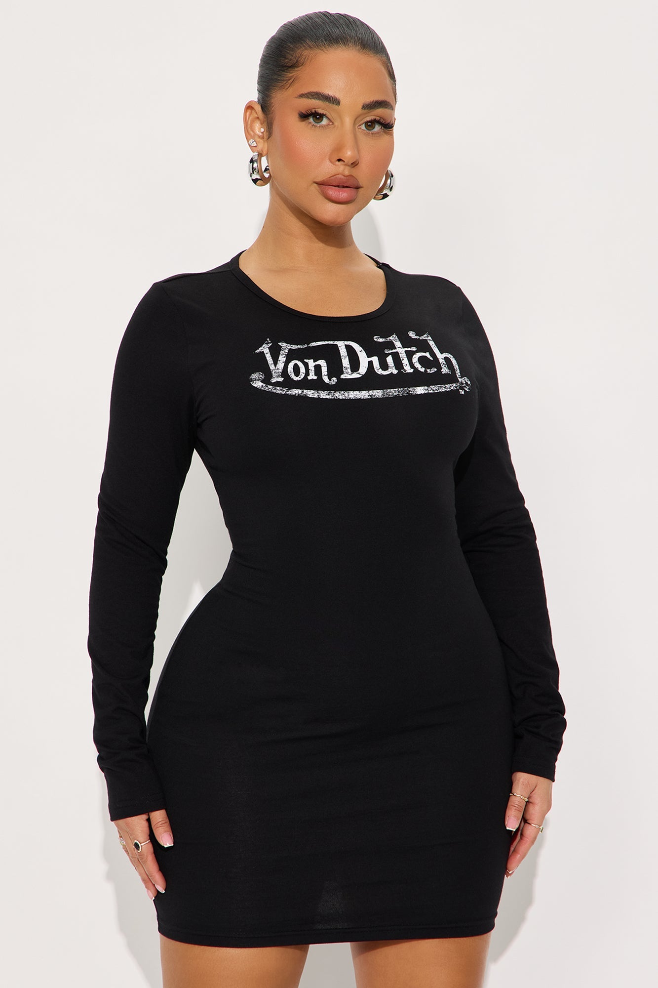 Von Dutch Vintage Mini Dress - Black
