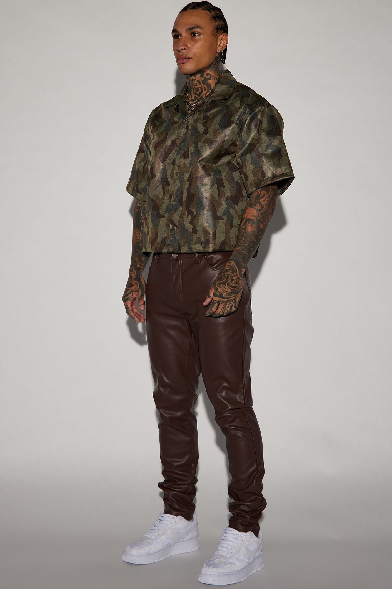 Your Favorite Faux Leather Skinny Pants - Dark Brown