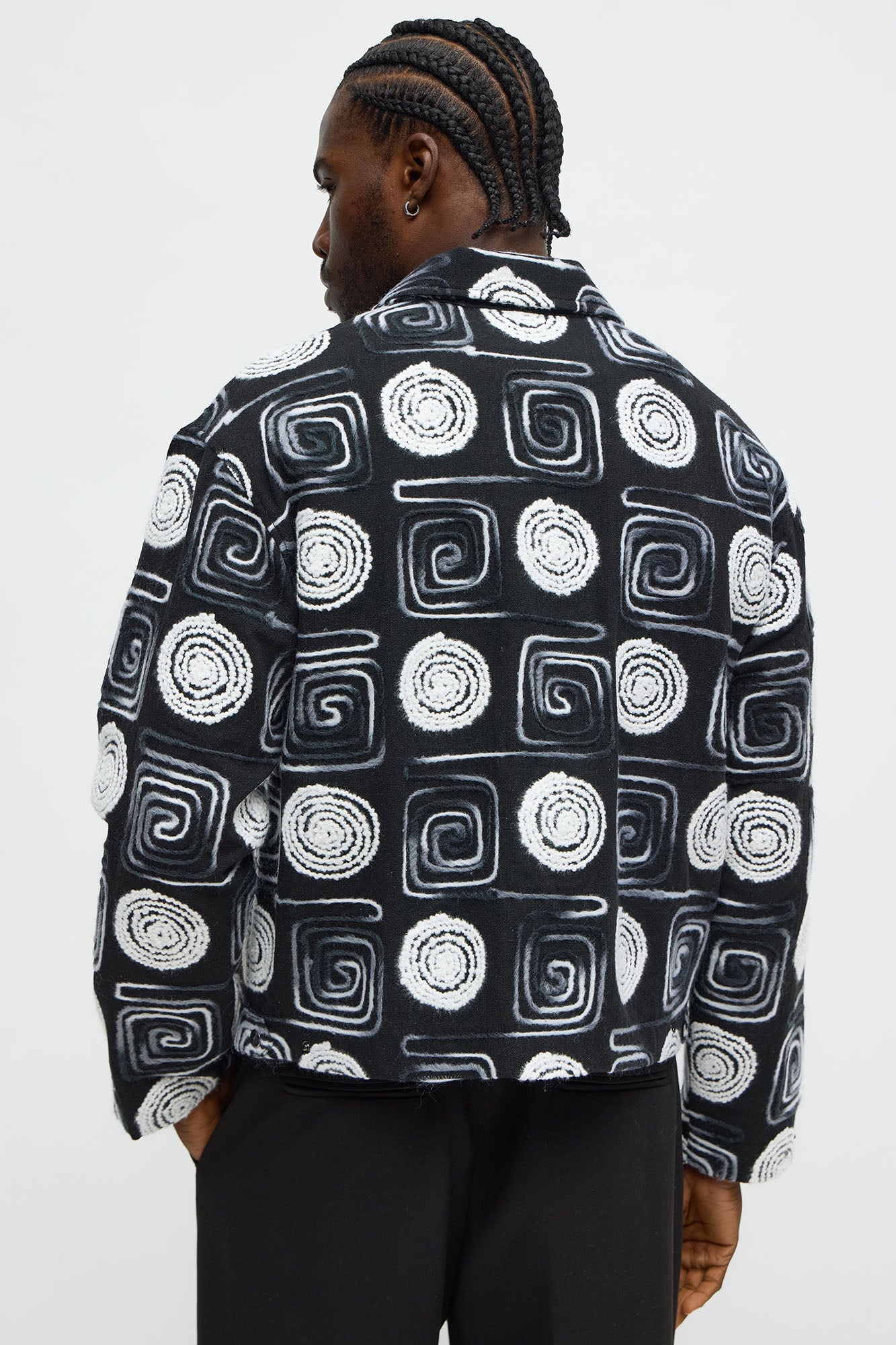 Cropped Textured I&
