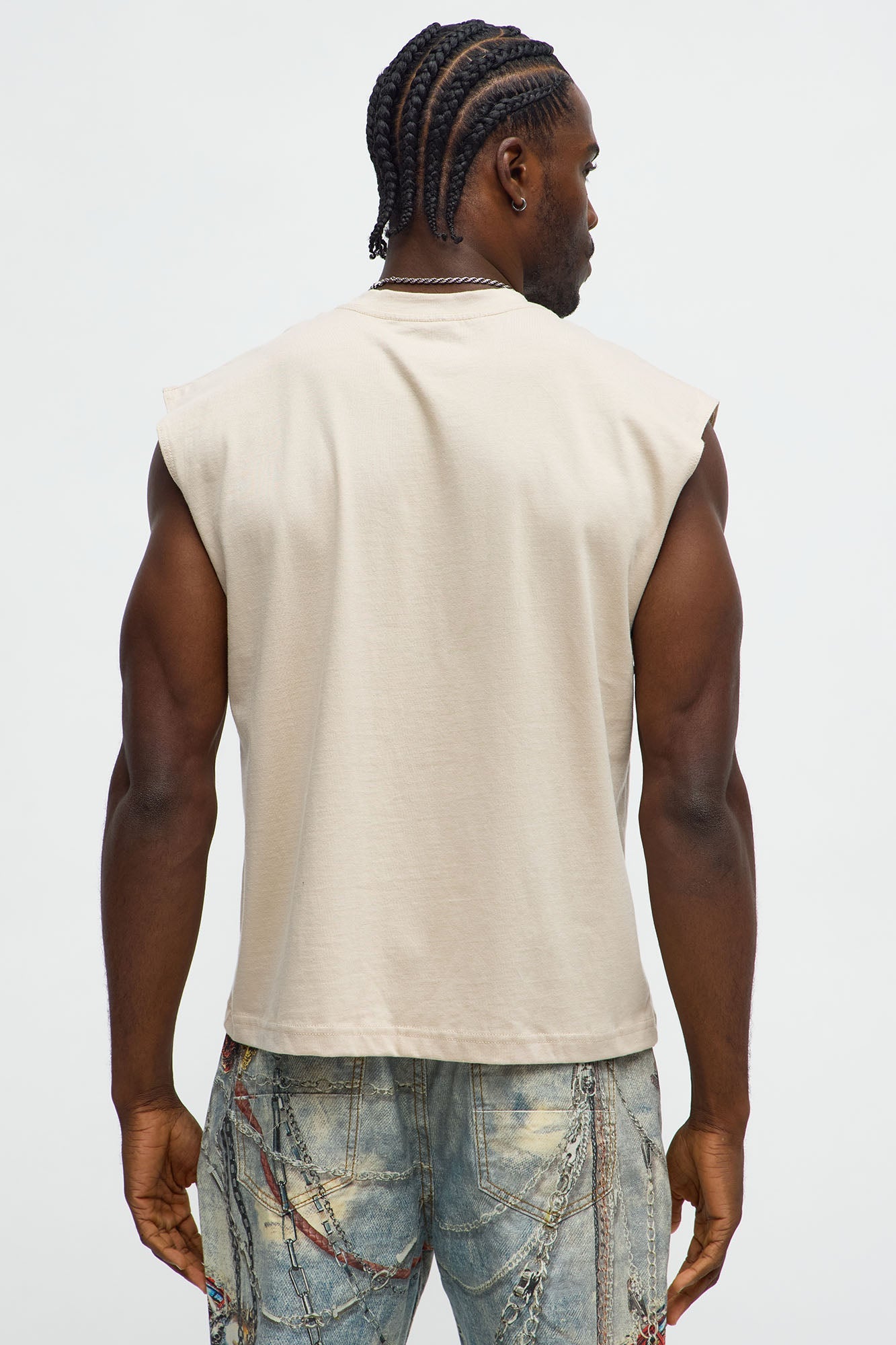 Forte Muscle Tee - Taupe