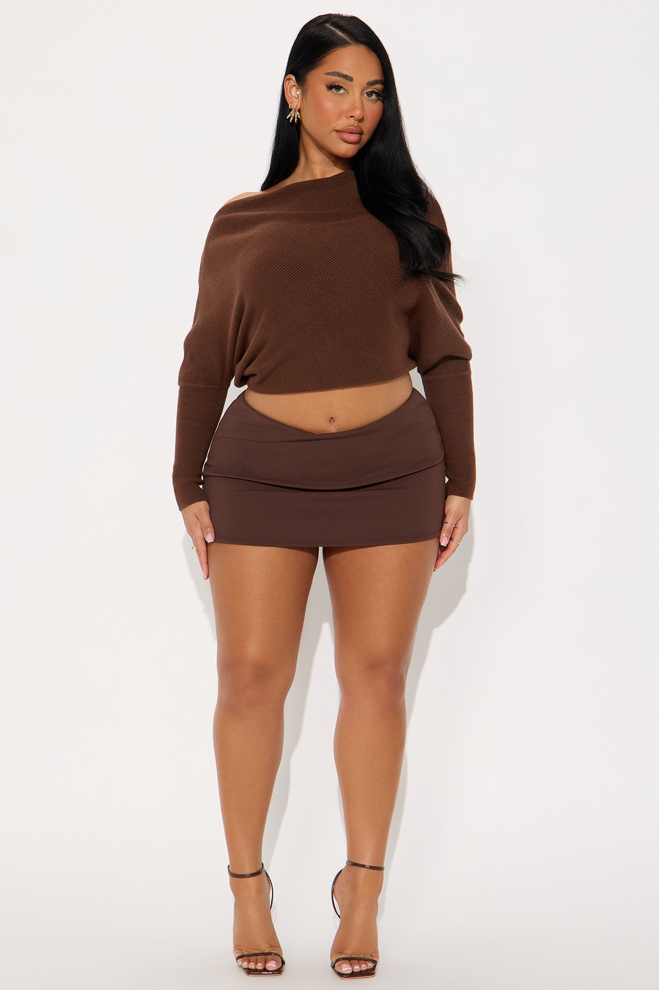 Karly Sweater - Dark Brown