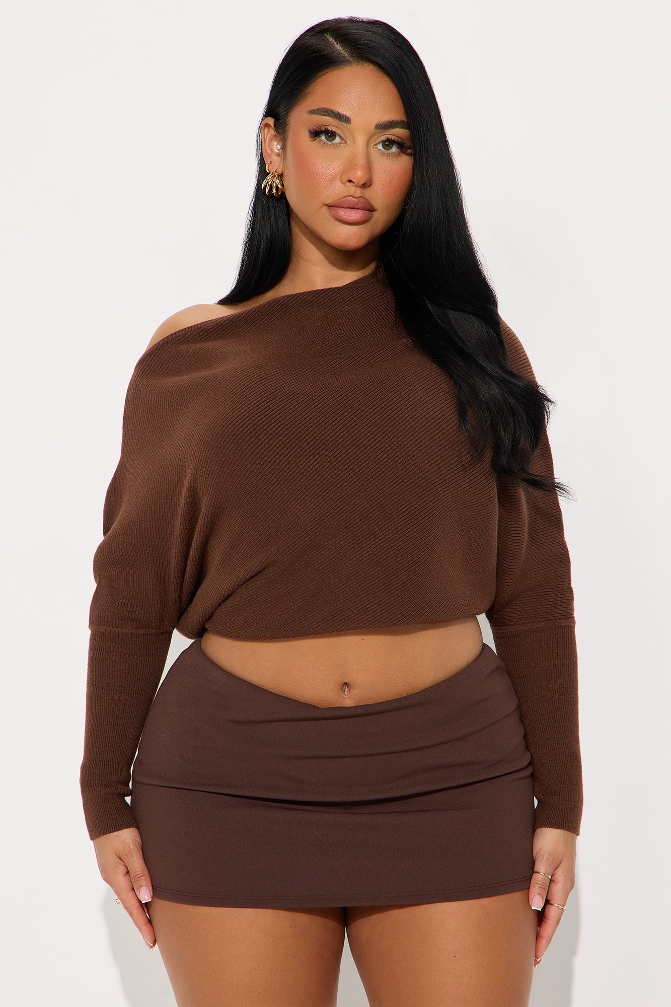 Karly Sweater - Dark Brown
