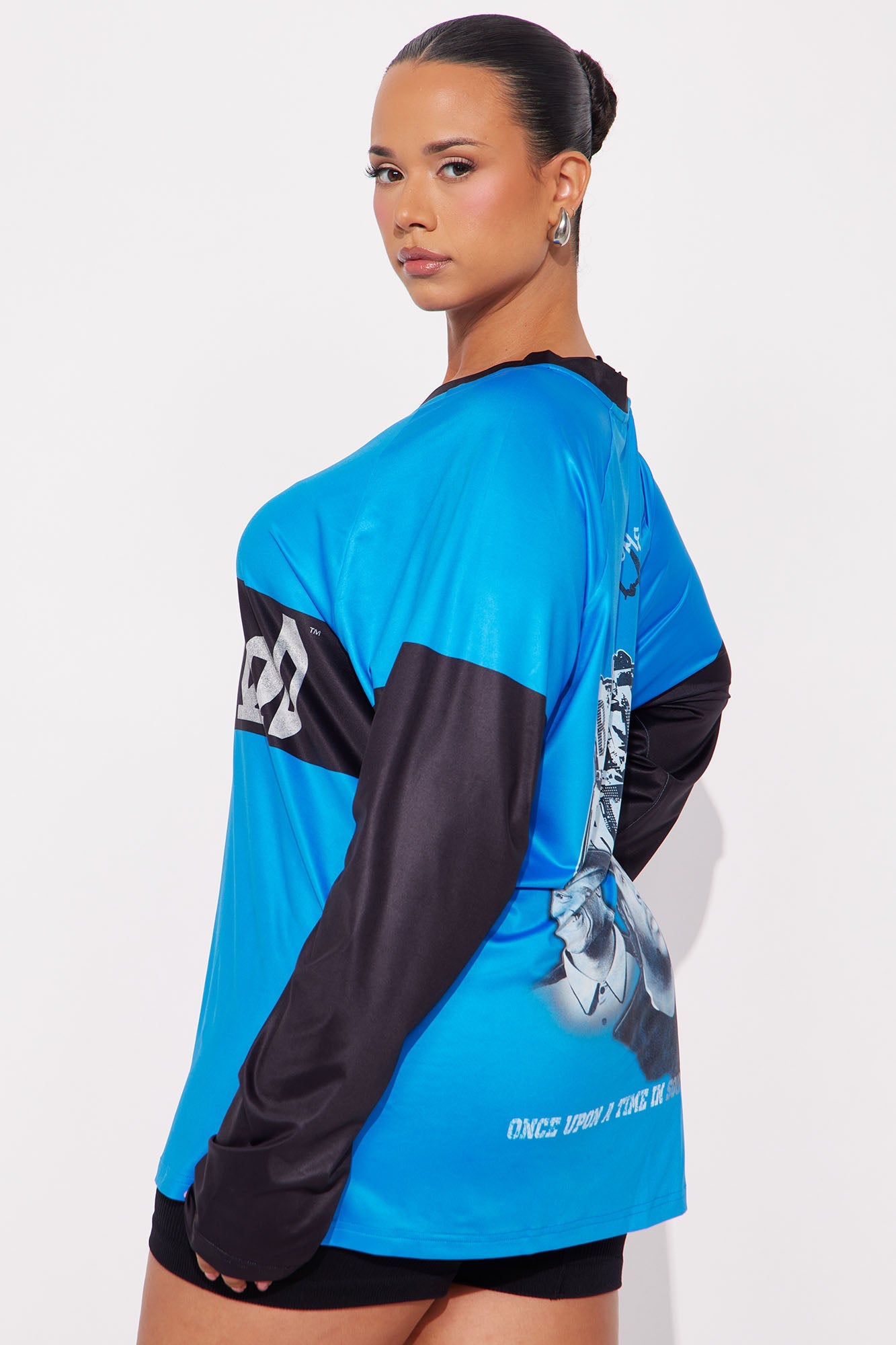 Boyz N The Hood Long Sleeve Jersey - Blue