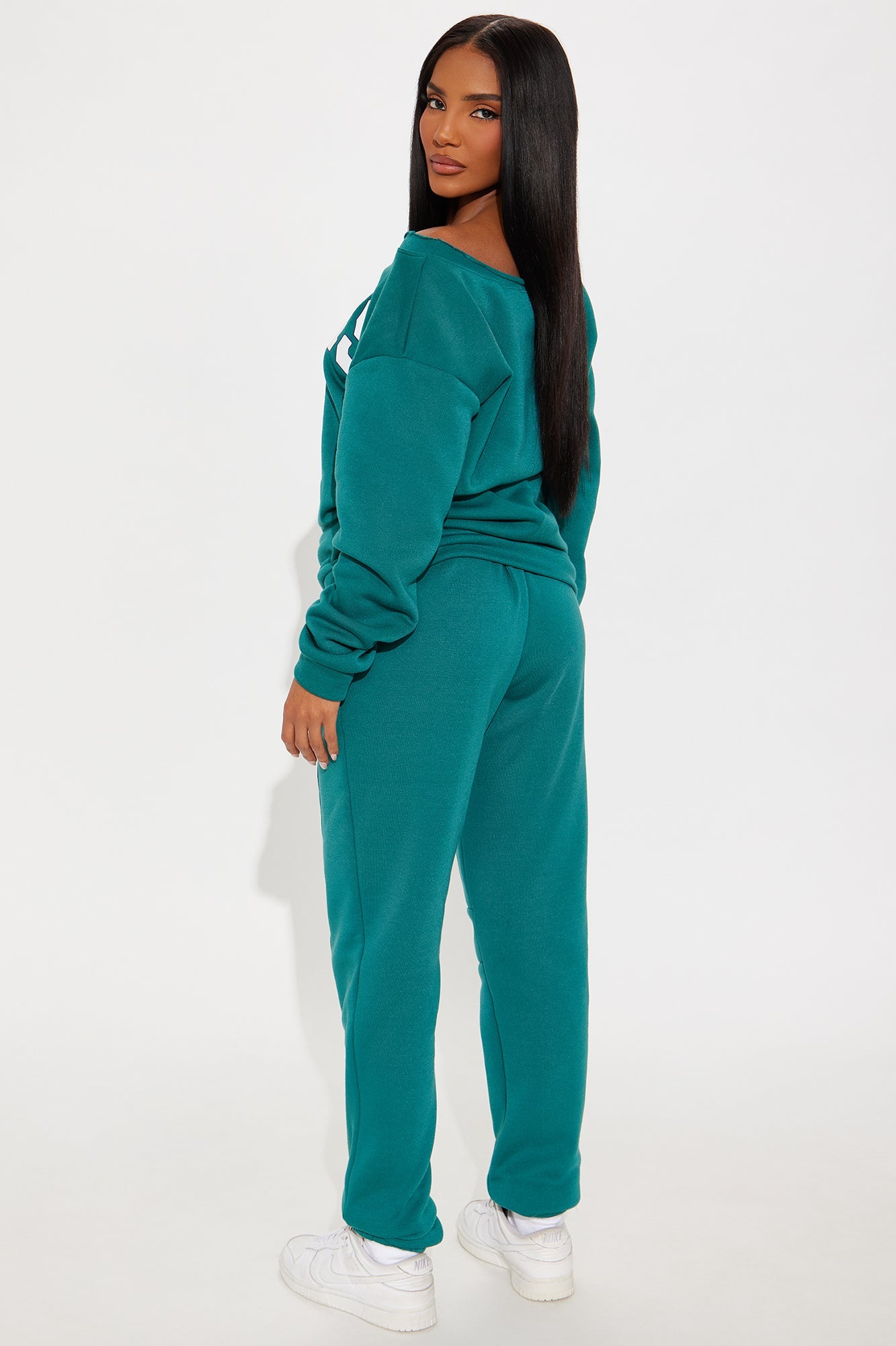 Paris 1999 Fleece Jogger Set - Hunter