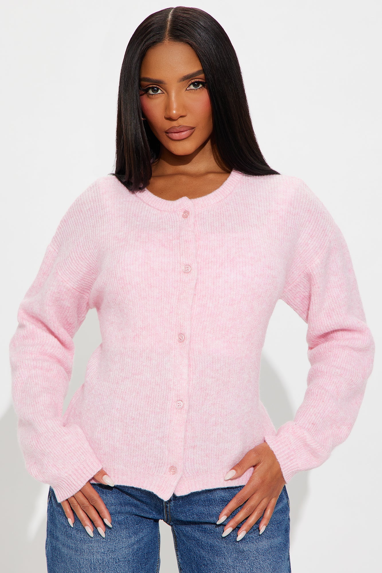 In Love With Fall Cardigan - Pink