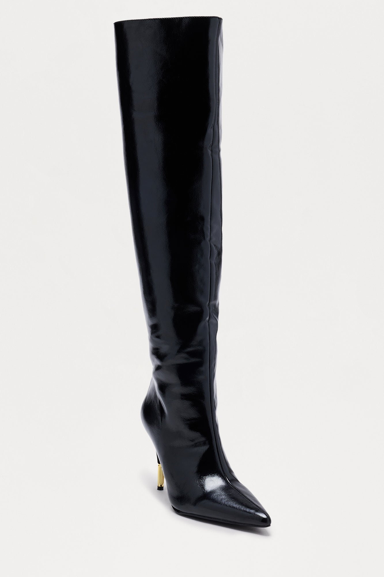 Cayenne Thigh High Boots - Black