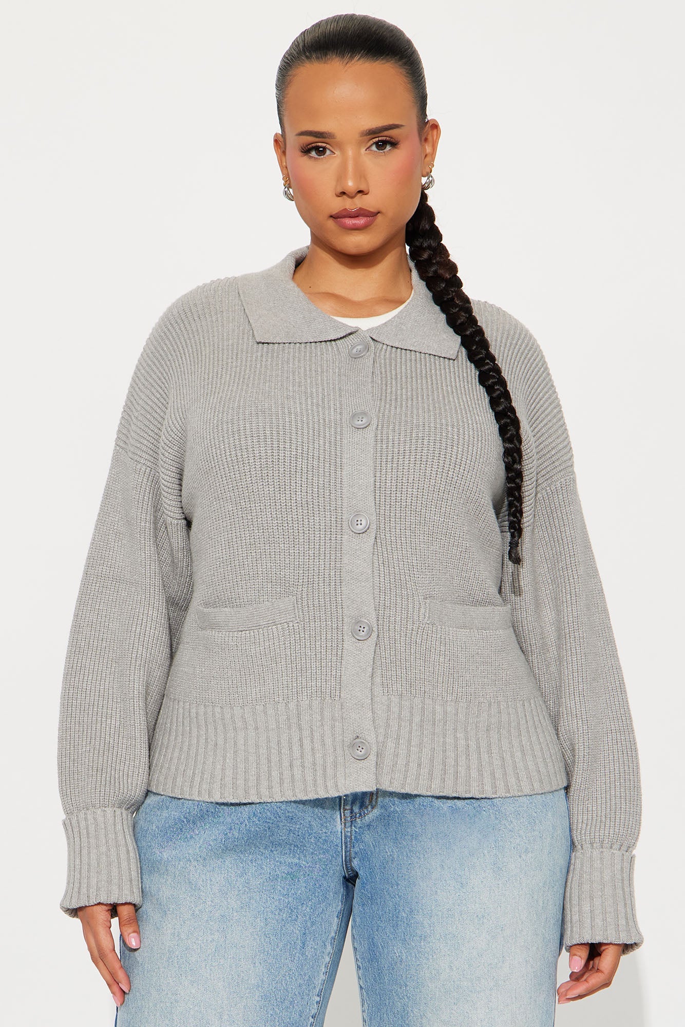 The Tanya Cardigan - Grey